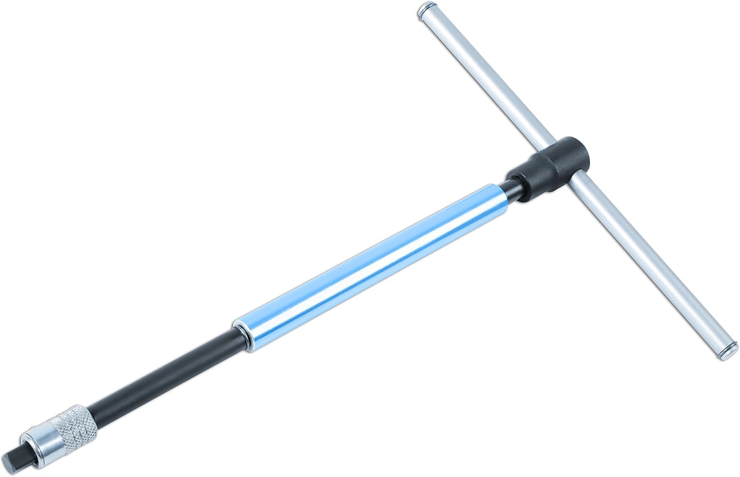 Detalle 2 de Laser 6581 T-handgreepspinner 1/4 inch, 250 mm, zilver