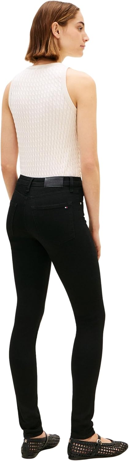 Detalle 2 de Jean femme Tommy Hilfiger Como Skinny taille mi-haute