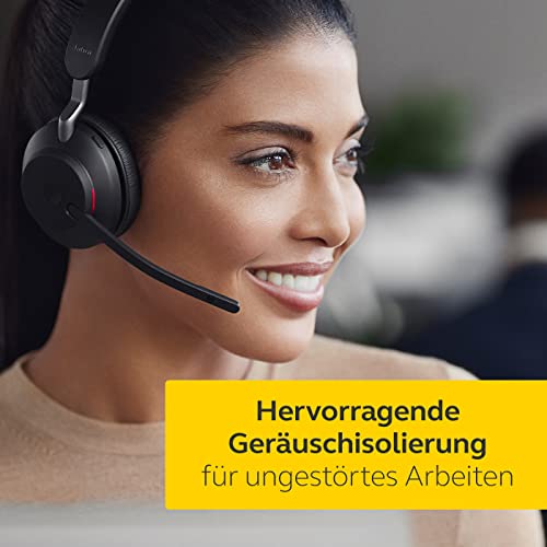 Detalle 2 de Jabra Evolve2 65 casque sans fil anti-bruit, certifié Microsoft Teams