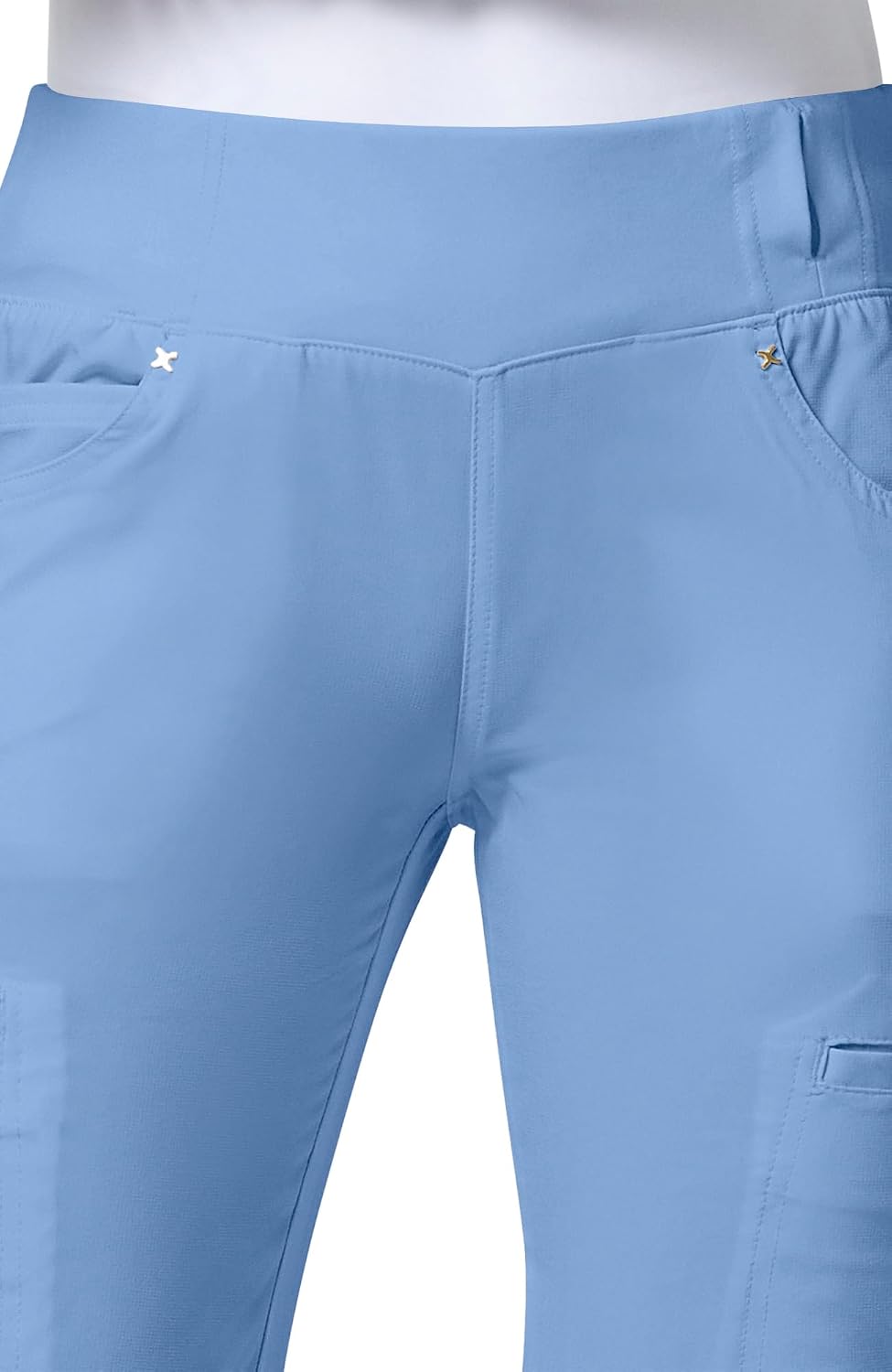 Thumbnail 4 de Cherokee CK002 Iflex Women's Straight-Leg Scrub Pants, 6 Pockets, 360° Stretch