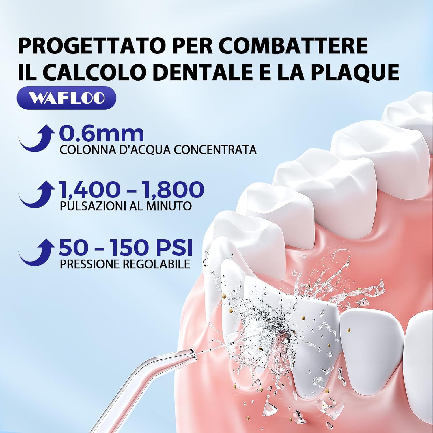 Thumbnail 1 de WAFLOO idropulsore dentale con 300 ml