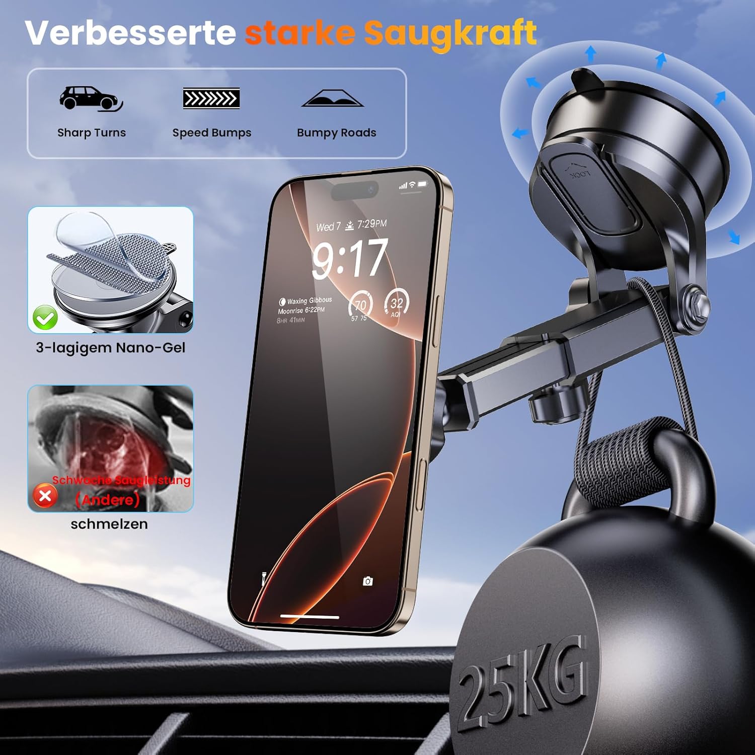 Thumbnail 5 de Coneclat MagSafe Auto Halter 2026