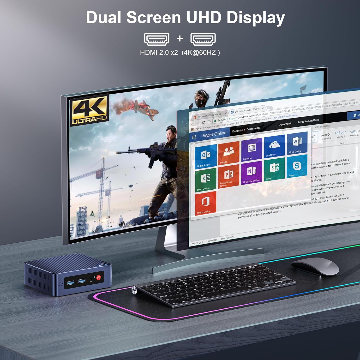 Thumbnail 5 de Beelink Mini S12 Pro Mini PC 16GB 500GB