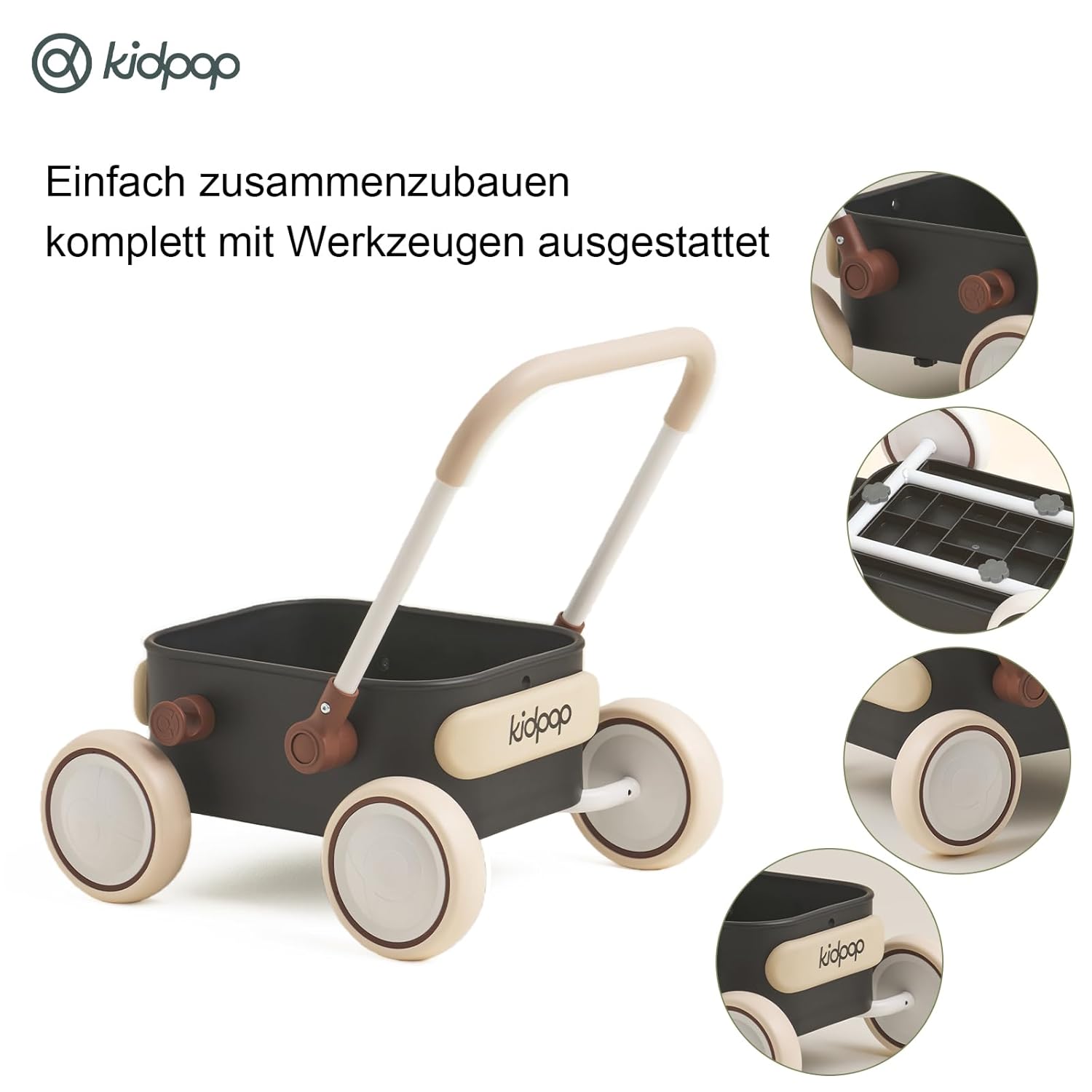 Detalle 2 de Kidpop PULA Lauflernhilfe 2-in-1 für Babys