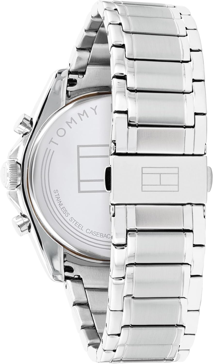 Thumbnail 2 de Tommy Hilfiger Multi Zifferblatt Quarz Uhr – Herren, Edelstahl- und Lederarmband, 44 mm