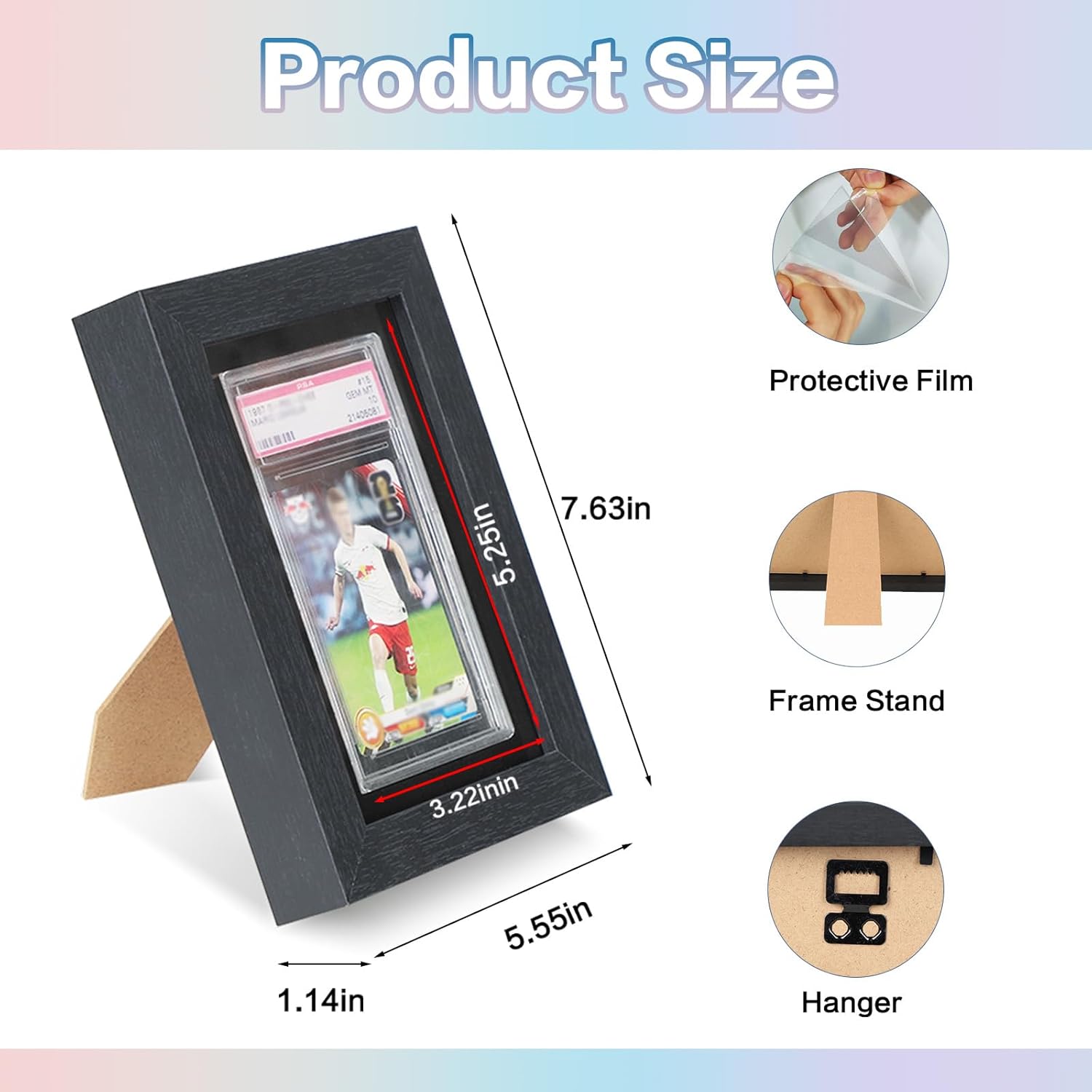 Thumbnail 3 de VERANI 35 Baseball Card Display Case 🖼