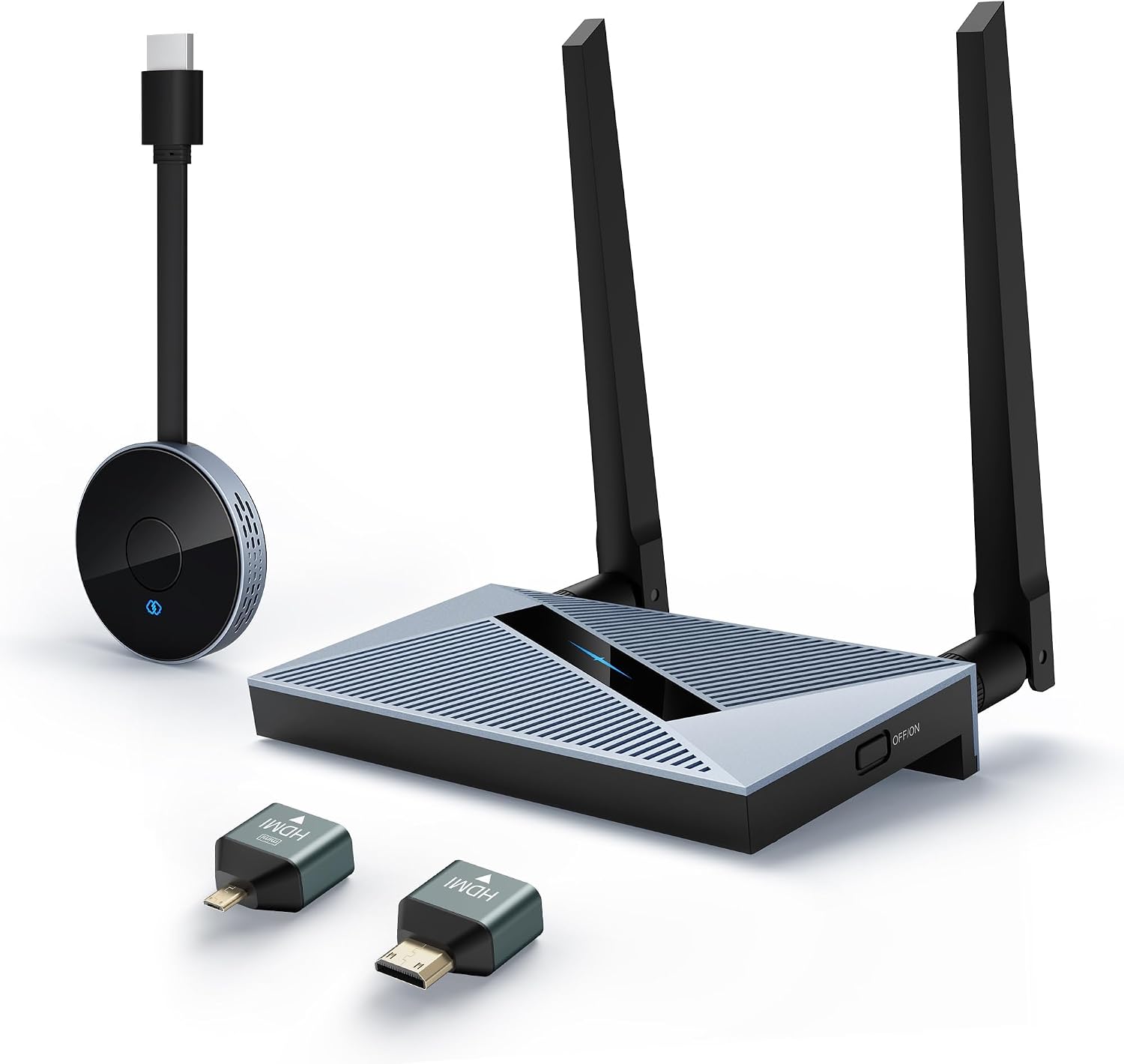 Detalle de Wireless HDMI Transmitter and Receiver with 4K Decoding