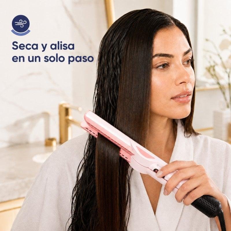 Thumbnail 1 de Origial Care&Beauty Iron Air Pink: plancha de pelo con aire y secado en una sola pasada