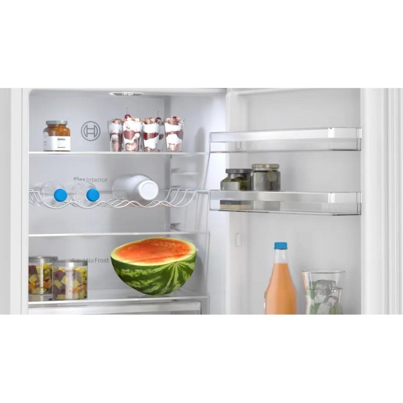 Detalle de Bosch KGN362WCF: Frigorífico Combi Total No Frost, 186 cm, 321 L, Blanco