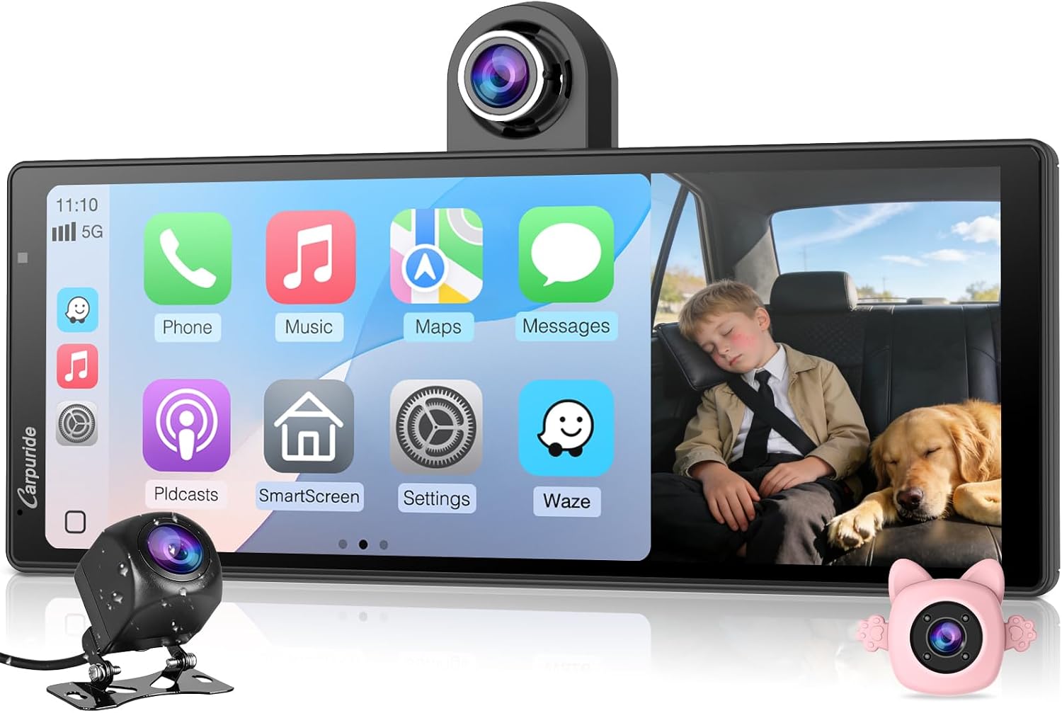 Detalle de CARPURIDE W903S3 9.3 Inch HD Carplay screen