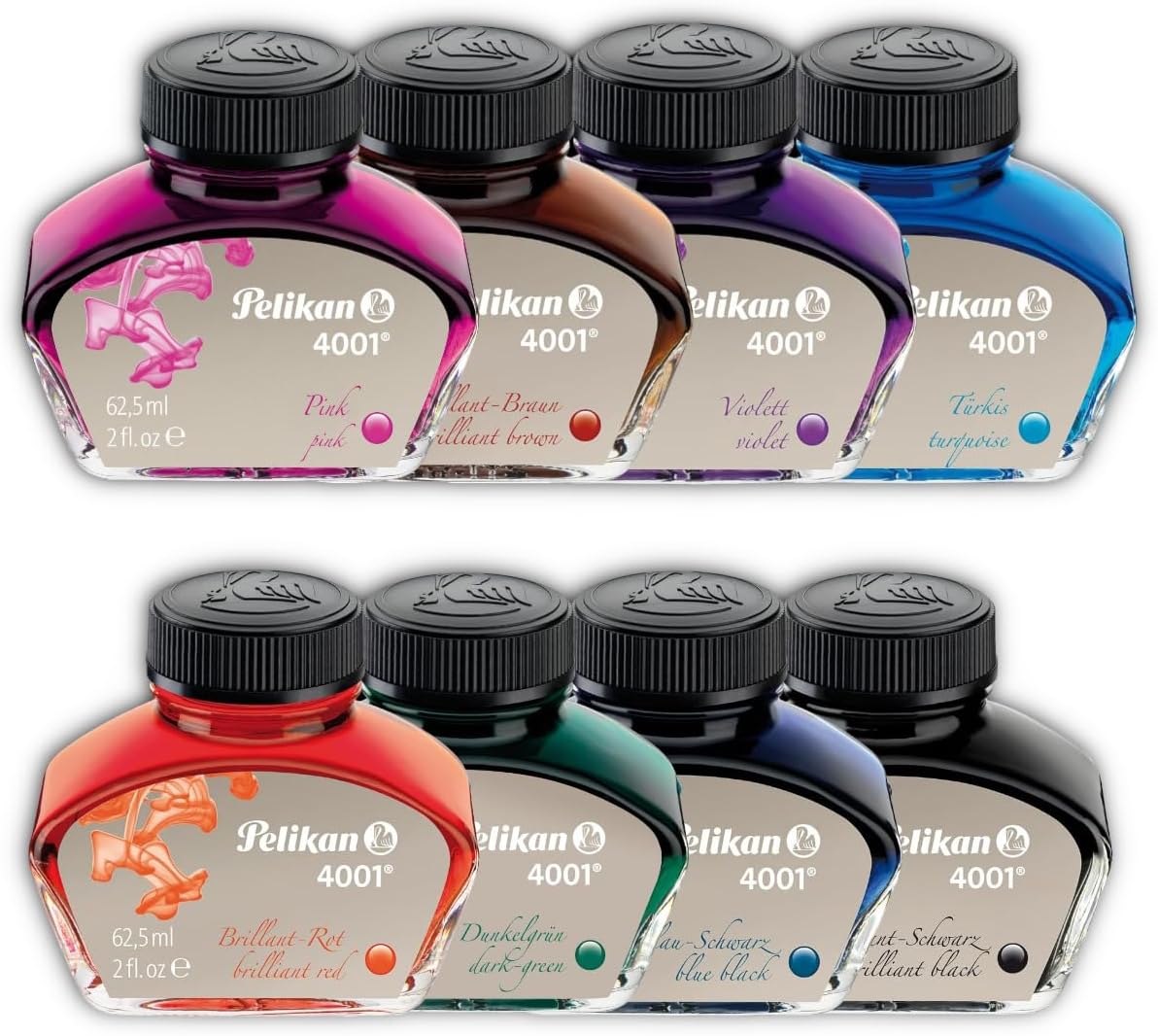 Detalle 2 de Pelikan 4001/76Black ボトルインク ブラック 62.5ml・水性