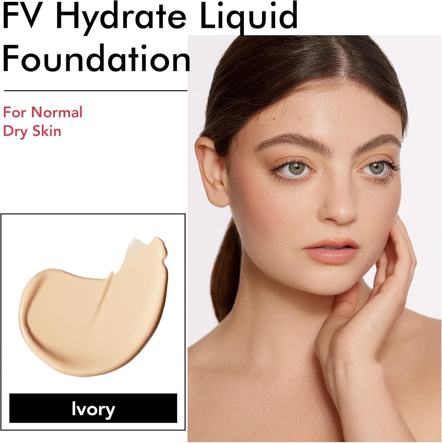 Thumbnail 1 de FV Base Hidratante Líquida, Acabado Natural 🌟 30 ml