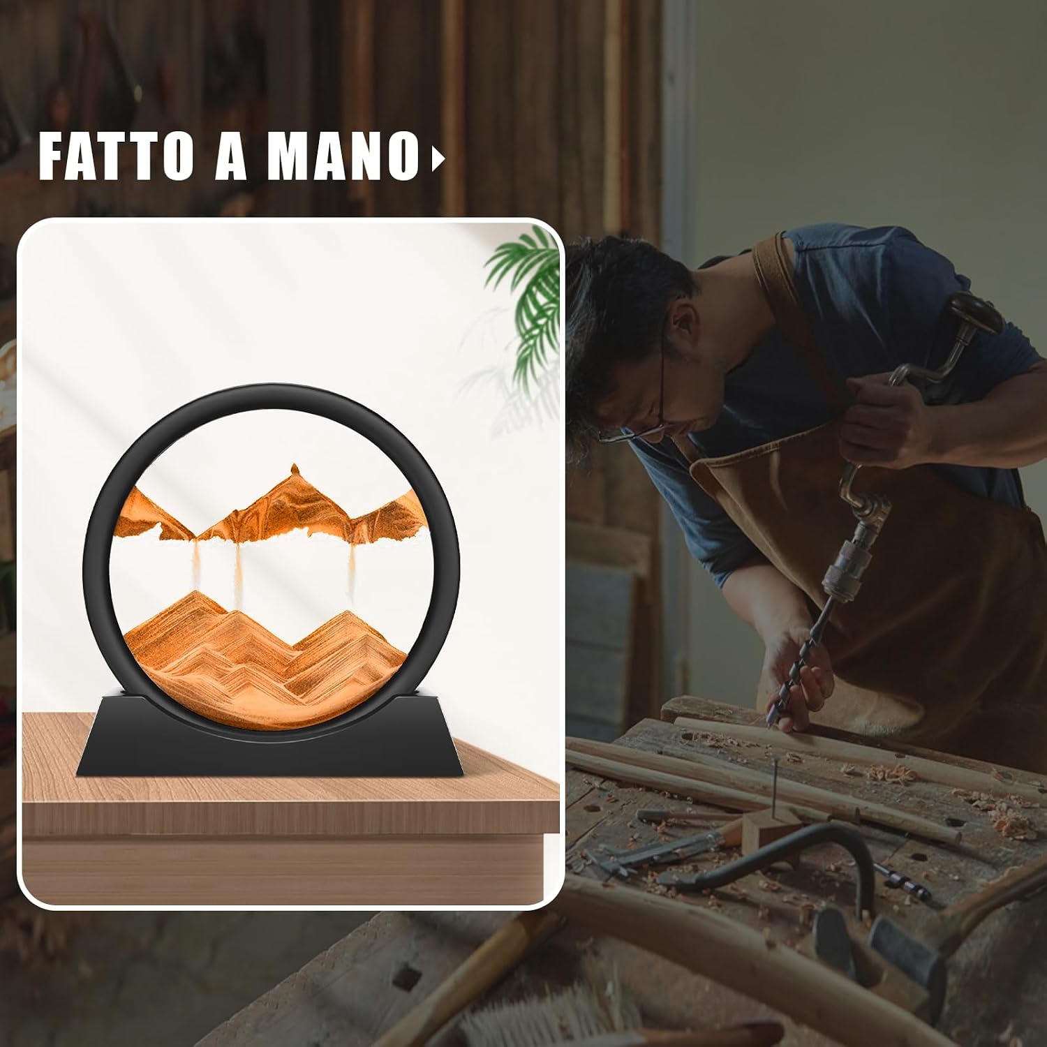 Detalle 2 de Wai Danie Pittura Sabbia 7 Oro