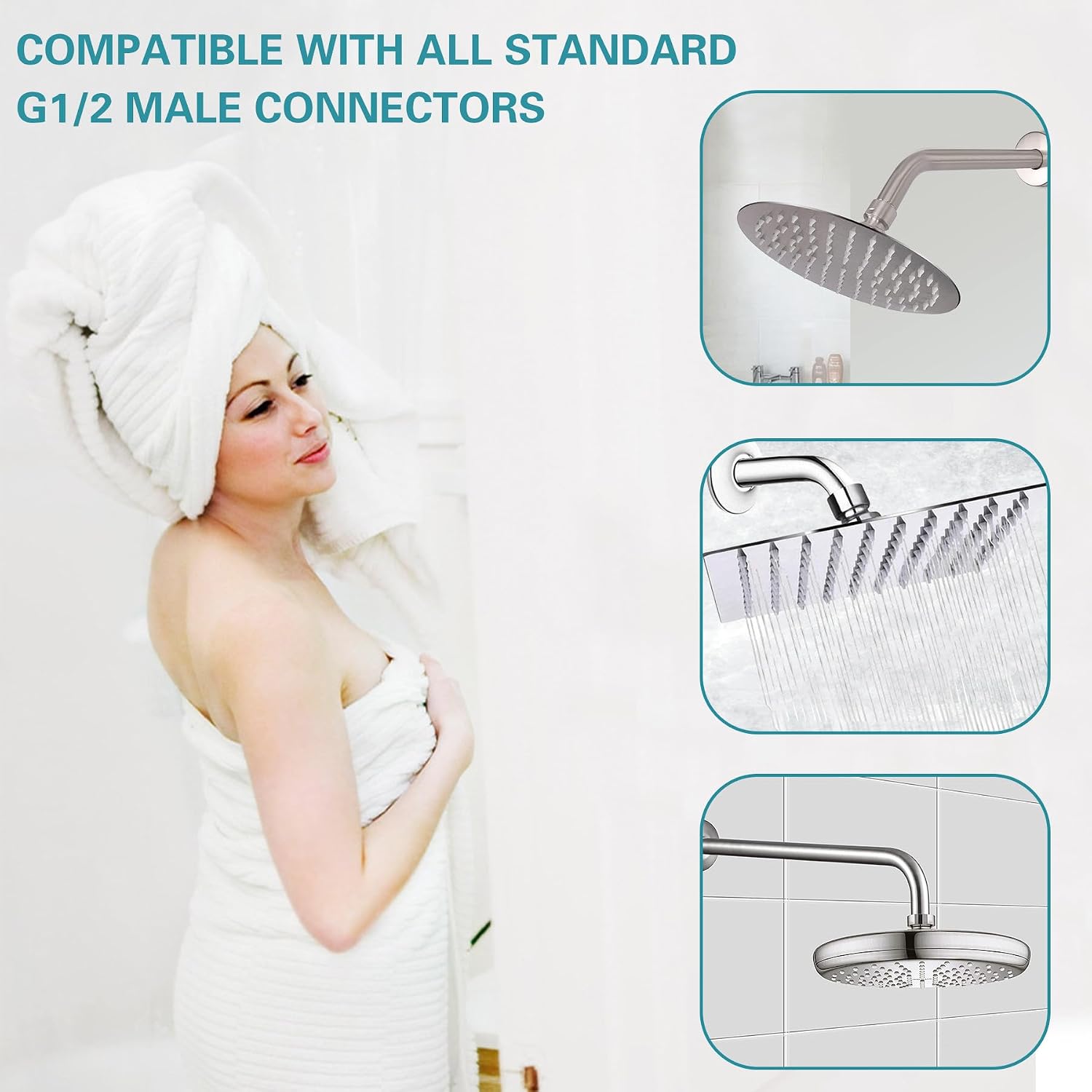 Detalle 2 de Shower Arm, 12-inch