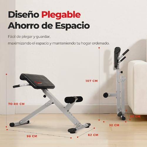 Thumbnail 5 de Sunny Health Foldable Roman Chair ⚙