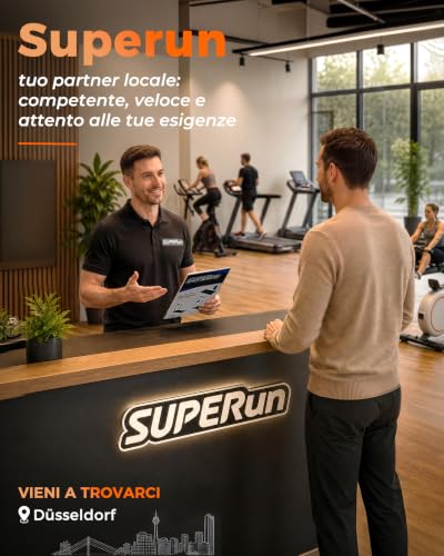 Thumbnail 11 de Superun tapis roulant pieghevole grigio con inclinazione 10% e motore da 2,5 CV