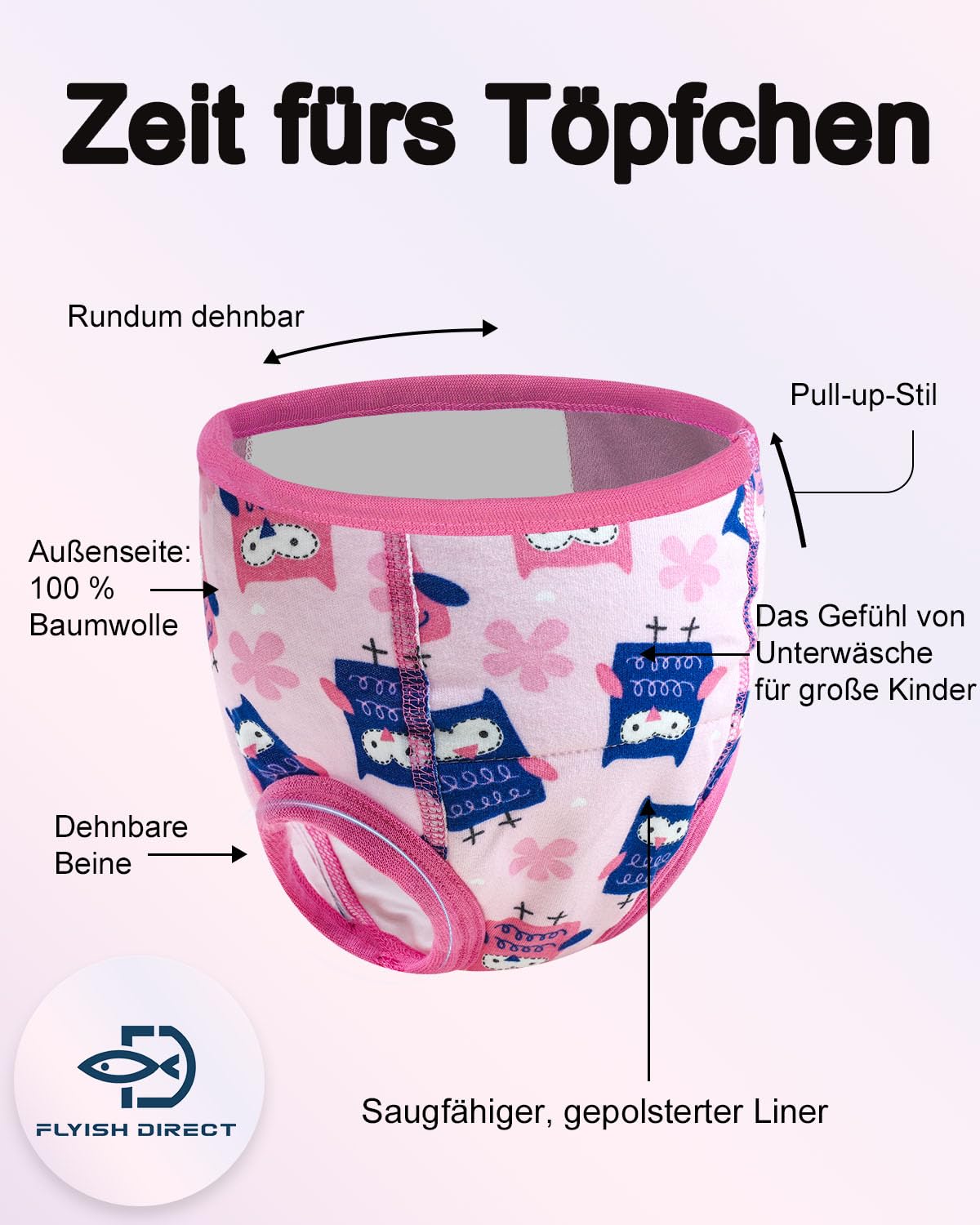 Detalle de FLYISH DIRECT Töpfchentrainer 120/5T 👶
