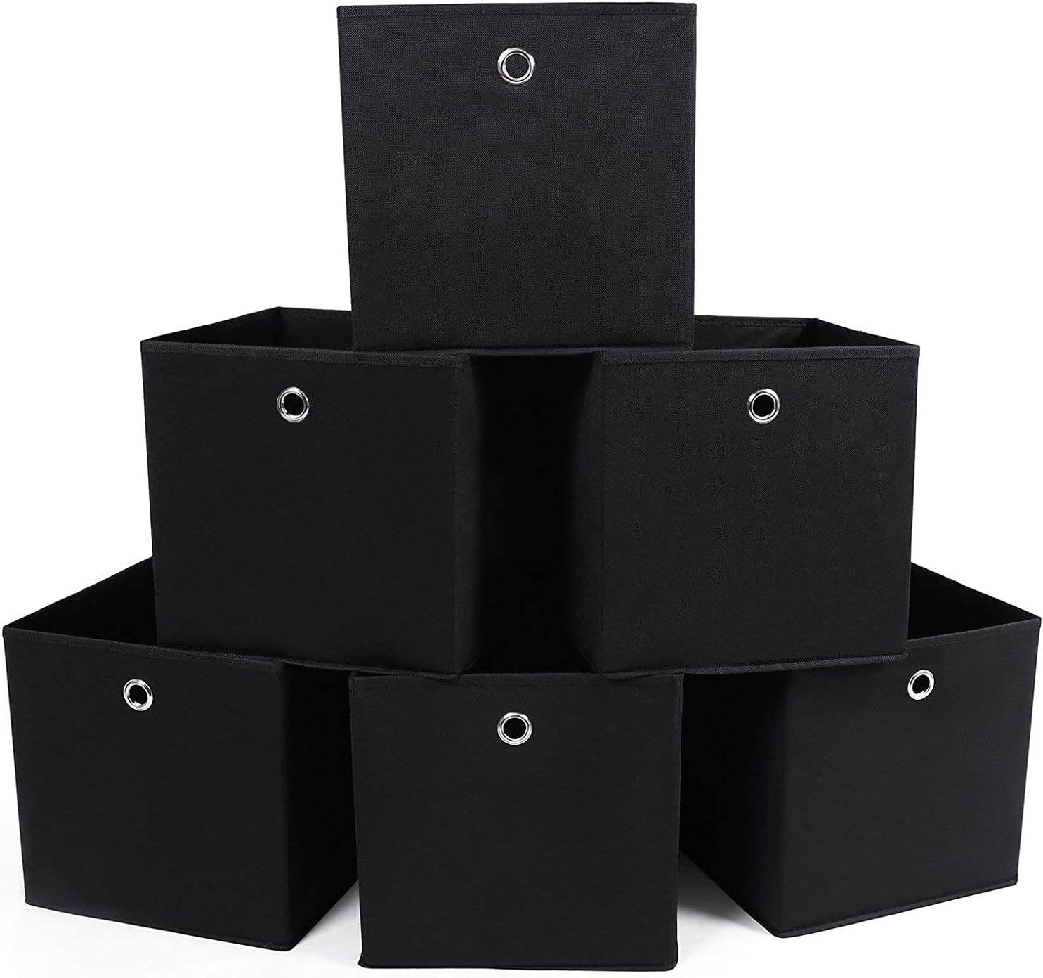 Detalle de SONGMICS RFB02H-3 cajas plegables 30 x 30 x 30 cm