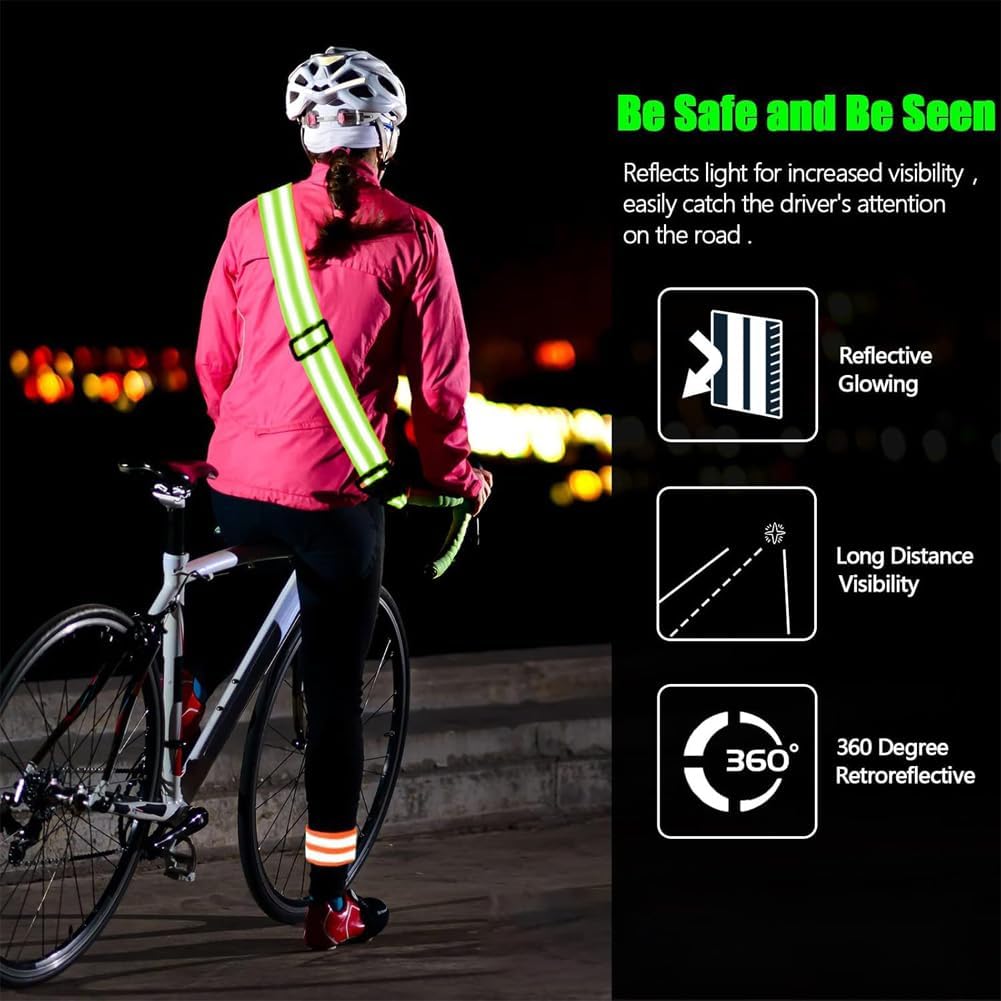 Thumbnail 6 de Storneliv reflective running gear set (4 pieces) for night walks, cycling and visibility