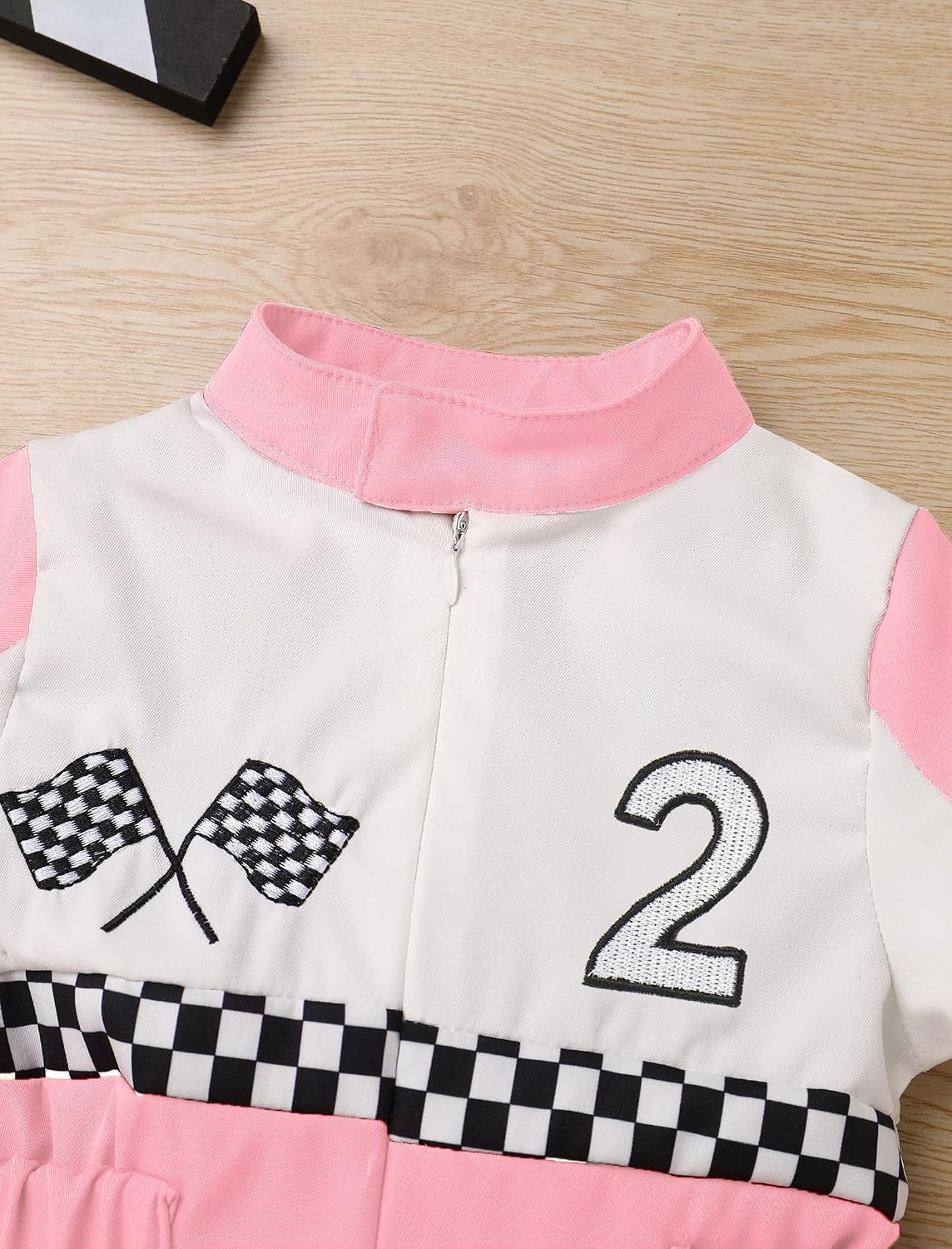 Detalle 2 de OMEWEE race driver baby bodysuit & romper for 1st/2nd birthday photo shoots