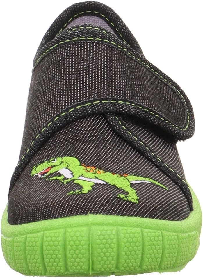 Detalle 2 de Superfit Jungen Bill Hausschuhe 1-800278 – bequeme Klett-Hausschuhe mit Baumwollfutter