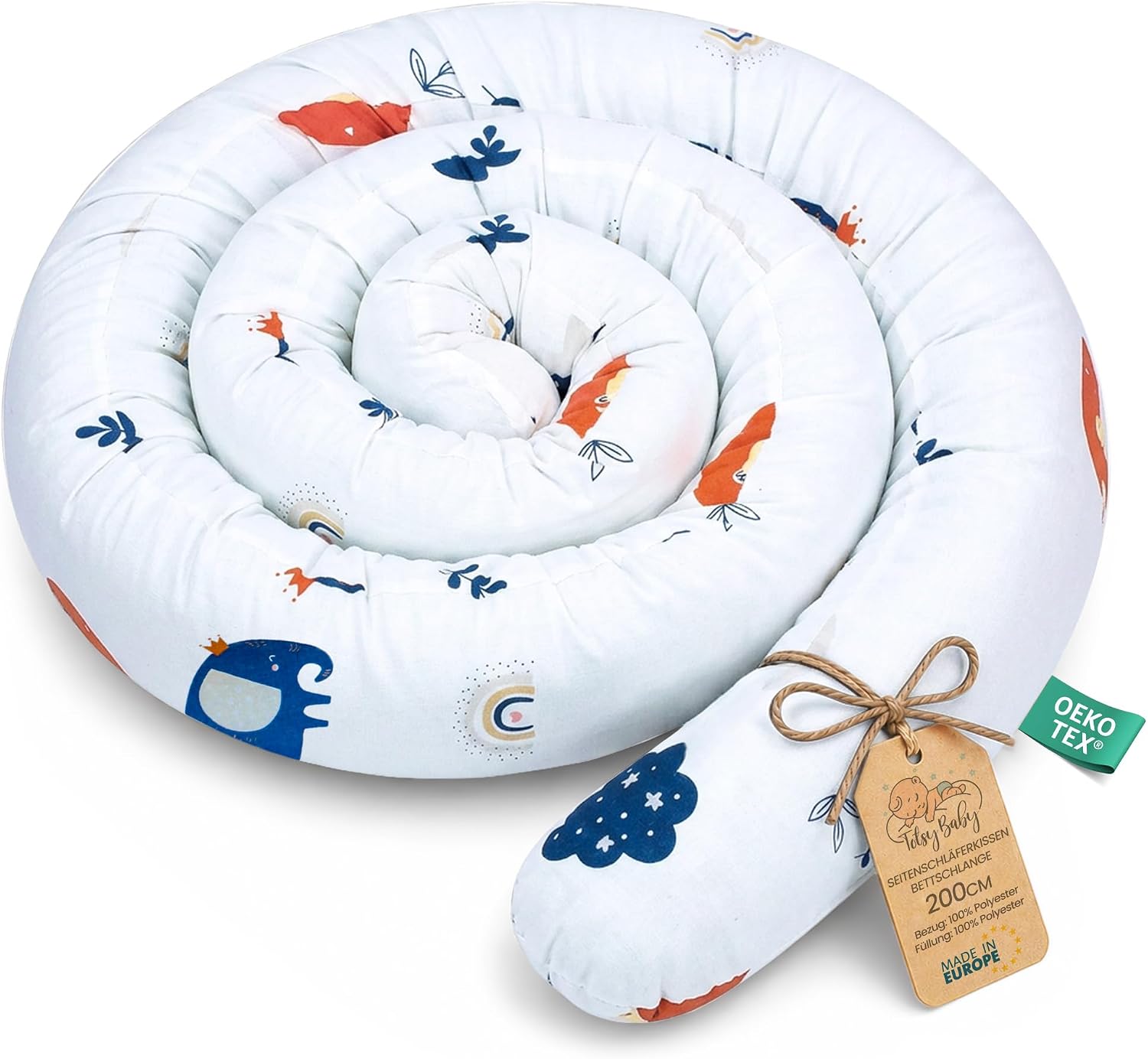 Thumbnail 6 de Totsy Baby graviditetskudde 150 cm i bomull och polyester, Kanin
