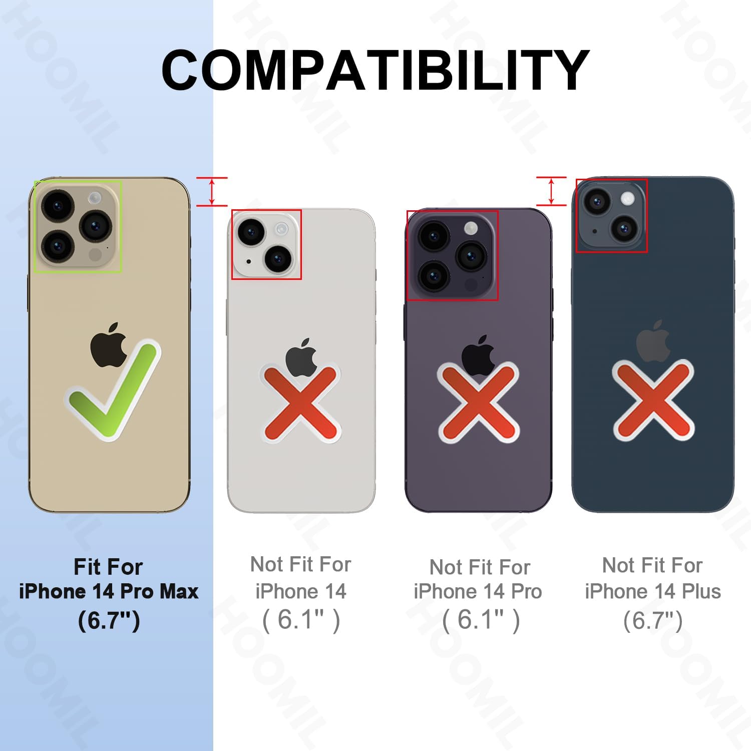 Detalle de HOOMIL Hülle für iPhone 14 Pro Max – Vollständiger Kameraschutz, MagSafe kompatibel, Seidig-weiche Haptik, Salbeigrün
