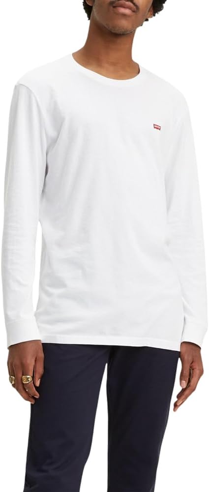 Detalle de Levi's Long-Sleeve Original Housemark Tee hombre