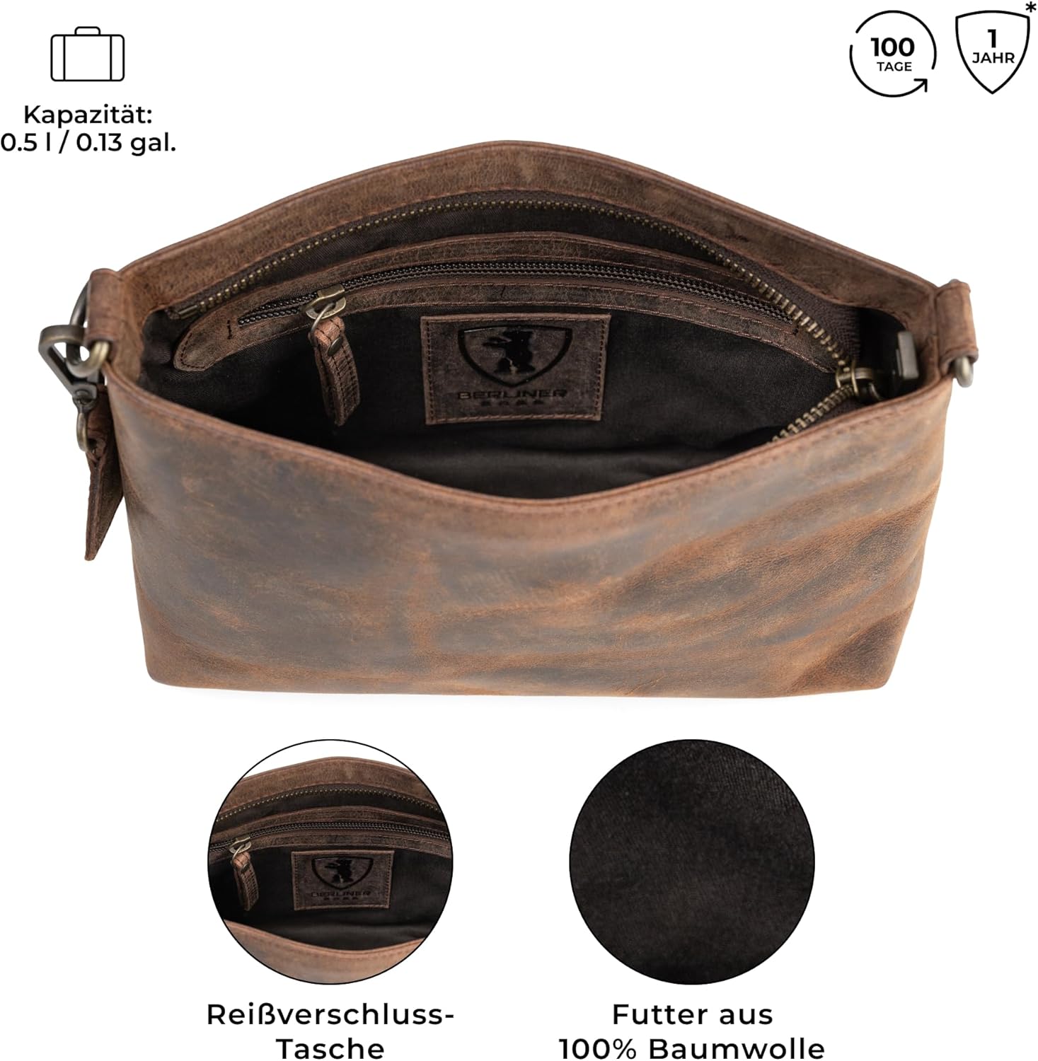 Thumbnail 3 de Berliner Bags Marbella S Umhängetasche 24,5 cm