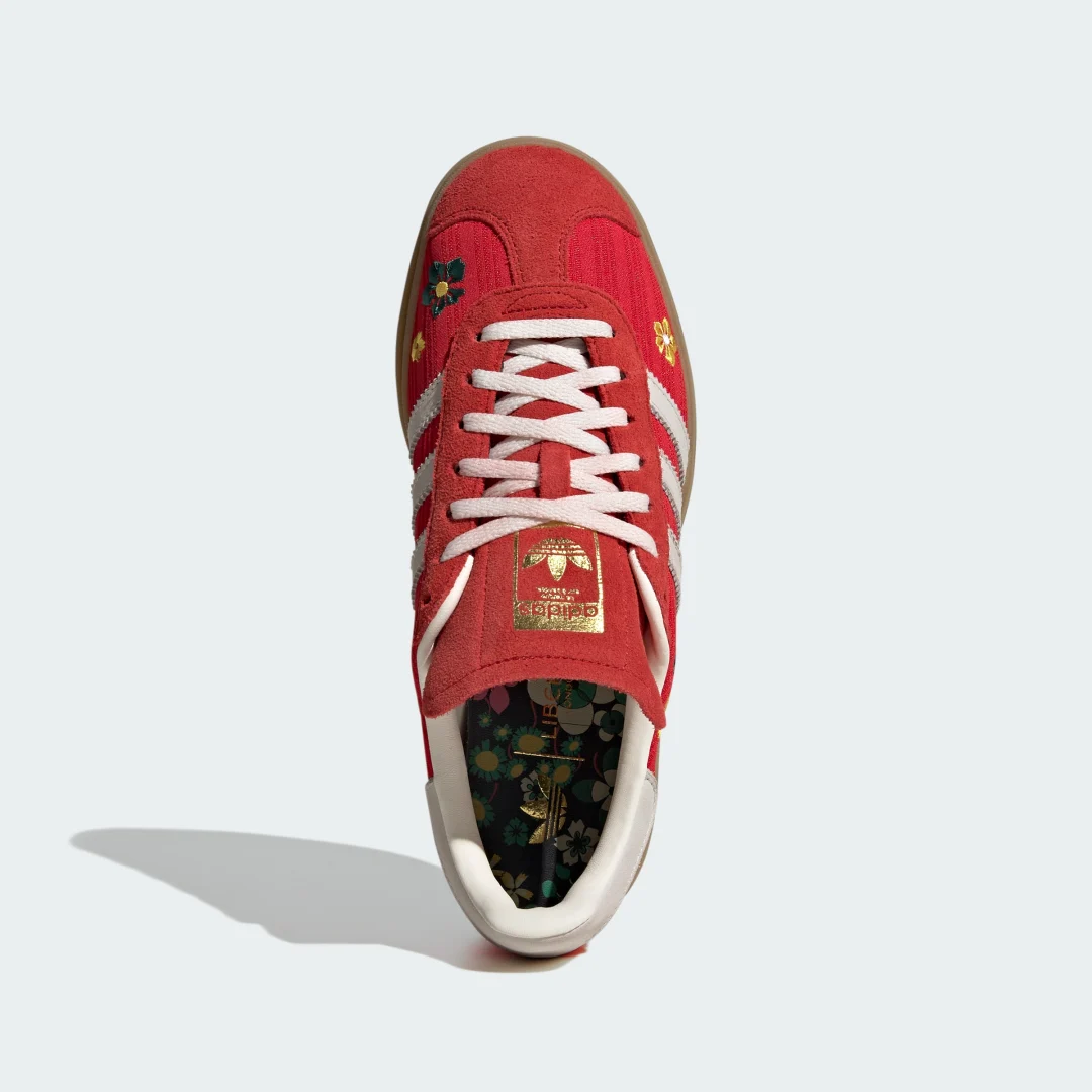 Thumbnail 2 de adidas Originals x Liberty London Gazelle Bold (rojo)
