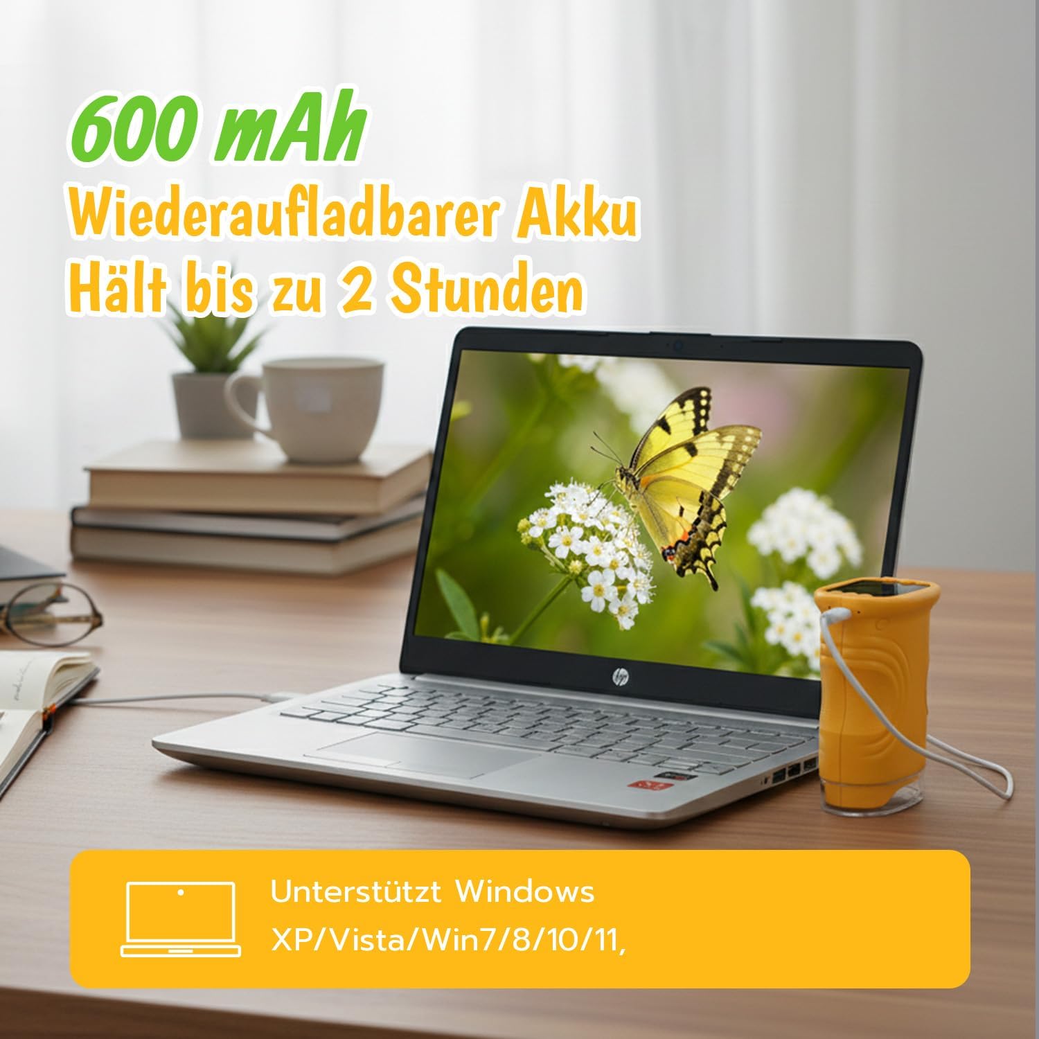 Detalle de Tolesum 1000X Kinder Mikroskop mit 2,4 Zoll