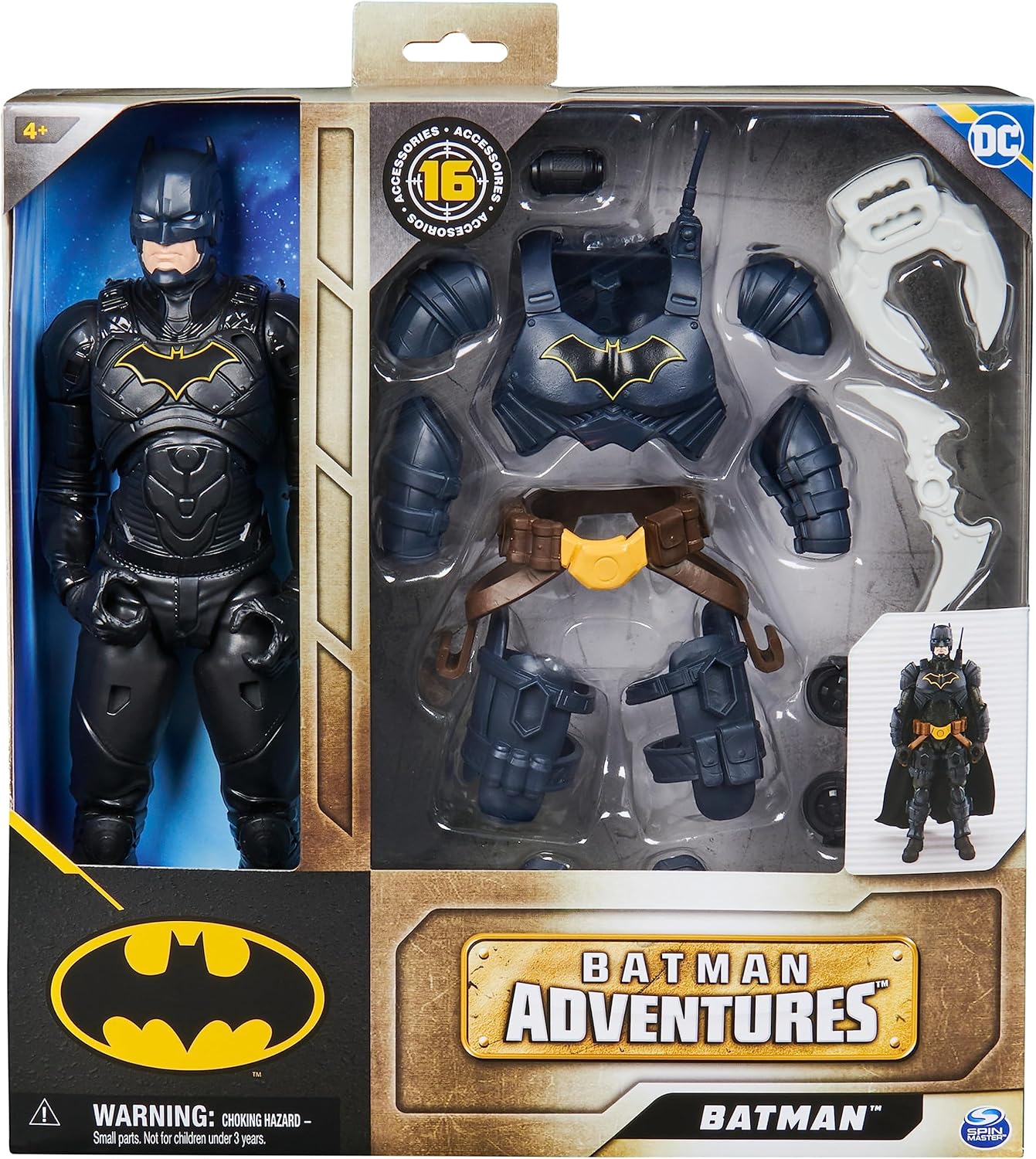 Thumbnail 2 de Batman Adventures 30cm Articulated Action Figure with 16 Armour Accessories