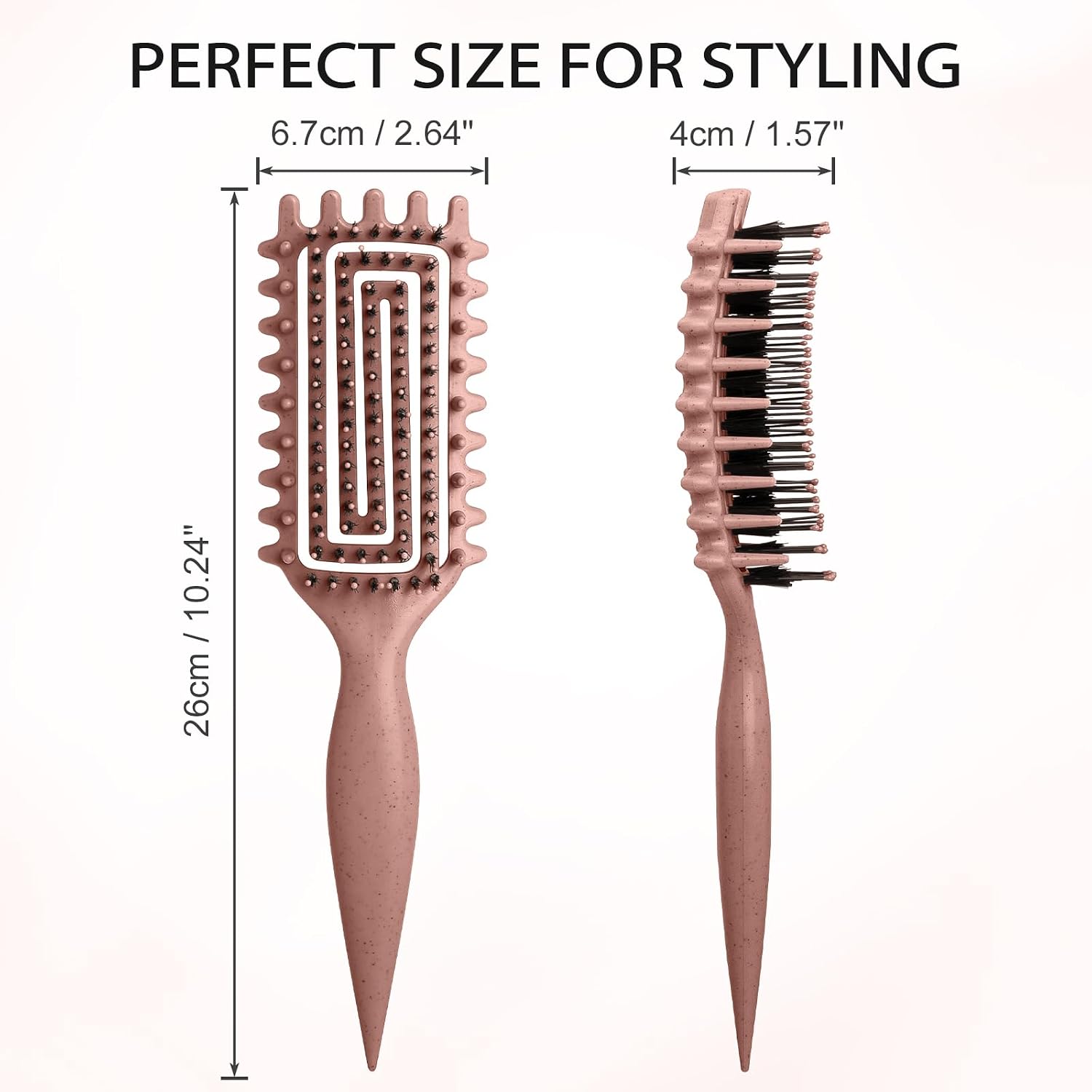 Detalle de Quenxe Curl-defining brush, ABS