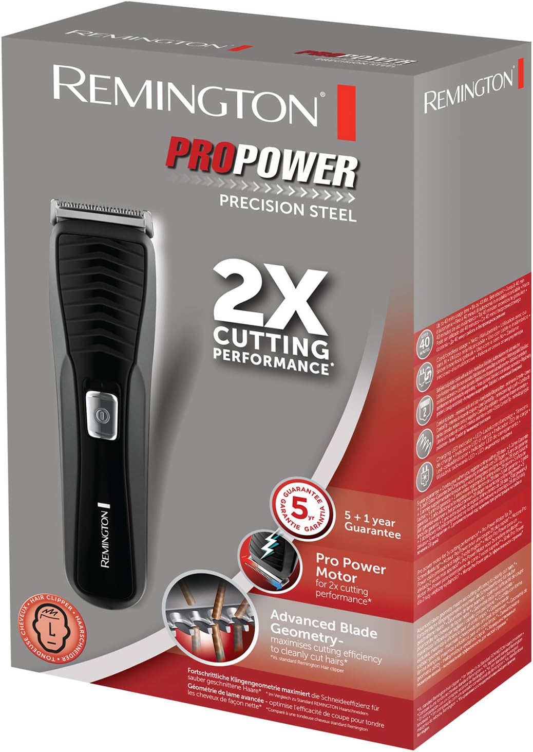Thumbnail 1 de Remington Pro Power HC7110 : tondeuse cheveux sans fil avec réglage 0,5 à 42 mm