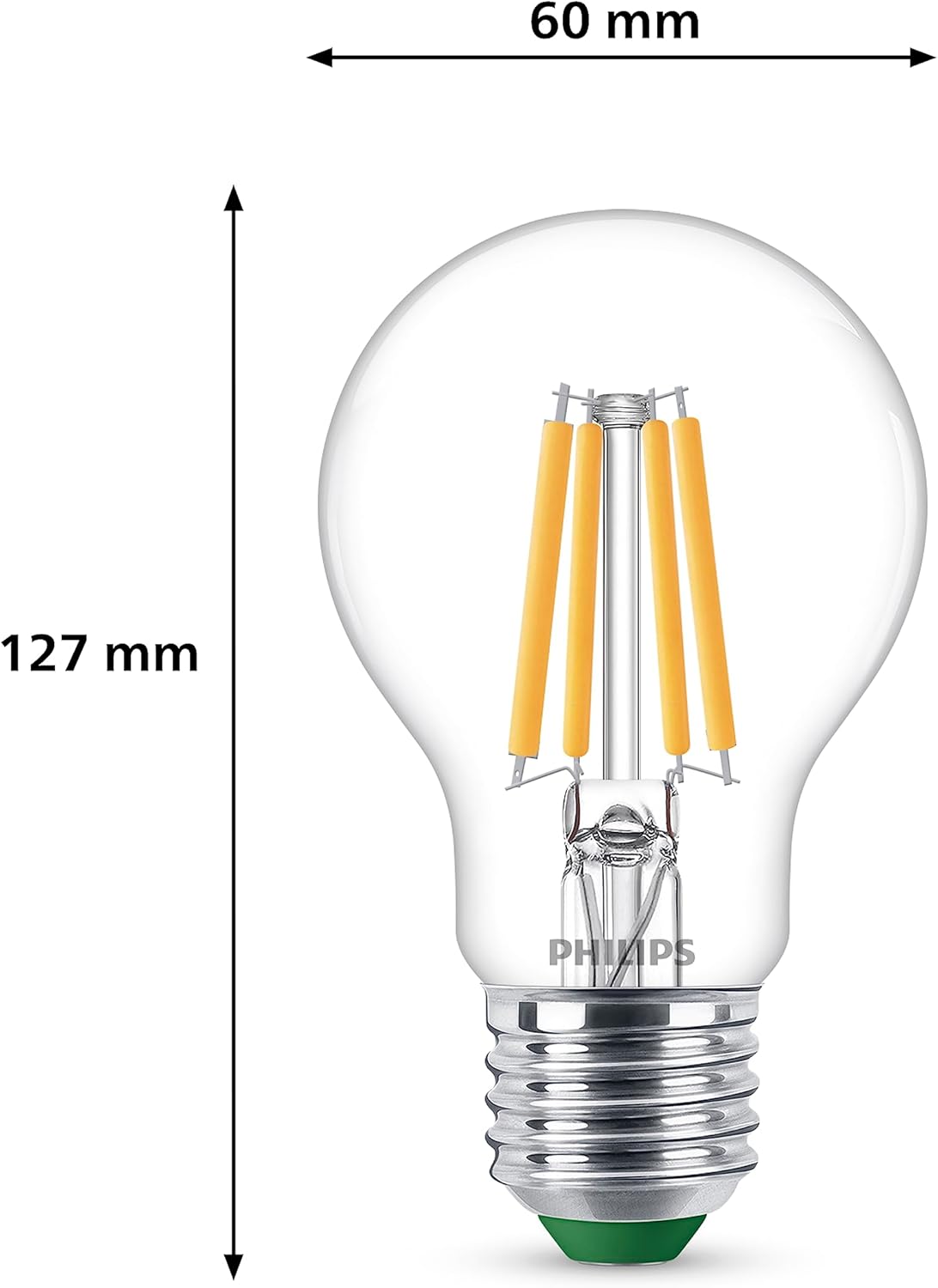 Thumbnail 4 de Philips Lighting Bombilla LED Filamento E27, 4W, Pack 3