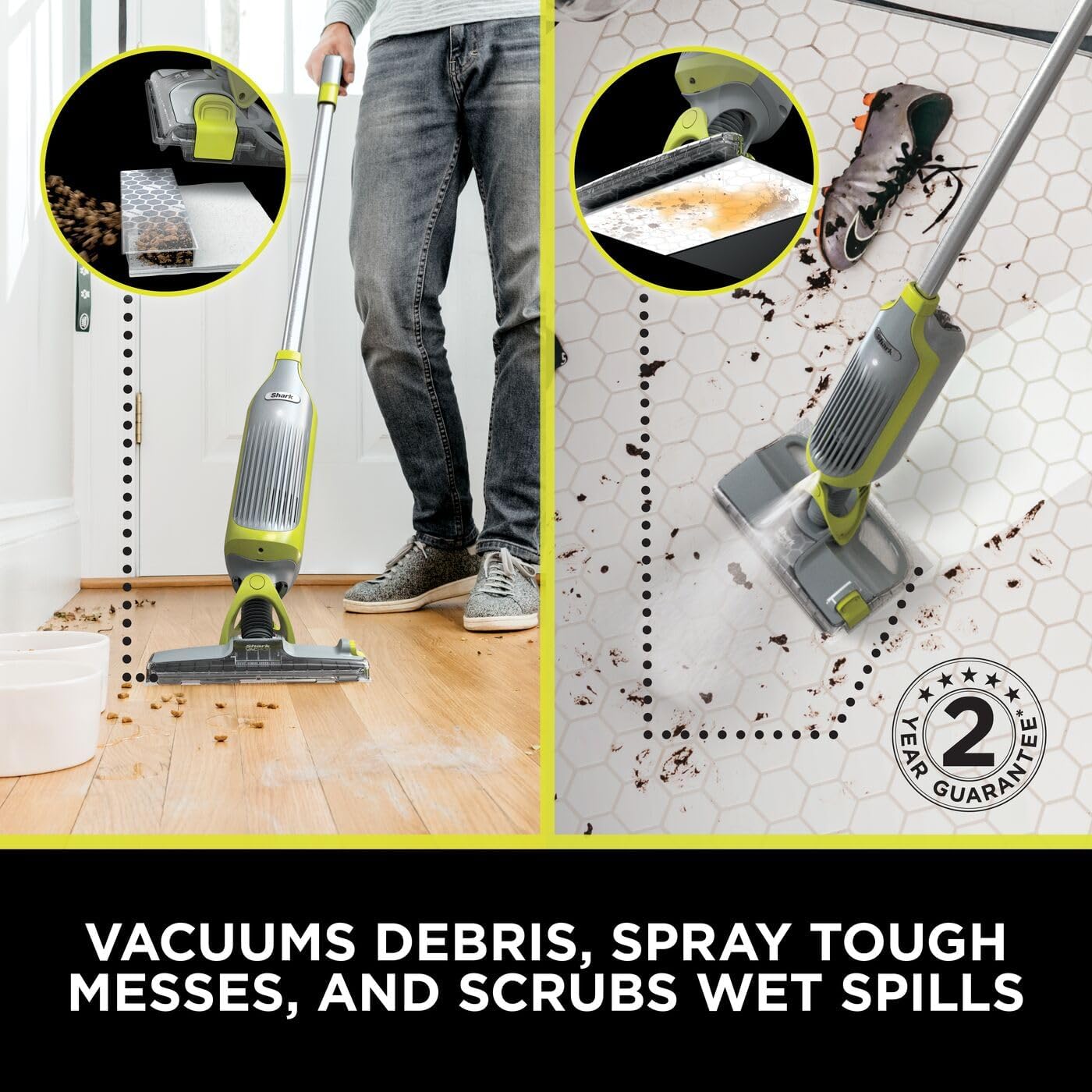 Detalle 2 de Shark VM200UK VacMop 355ml spray mop