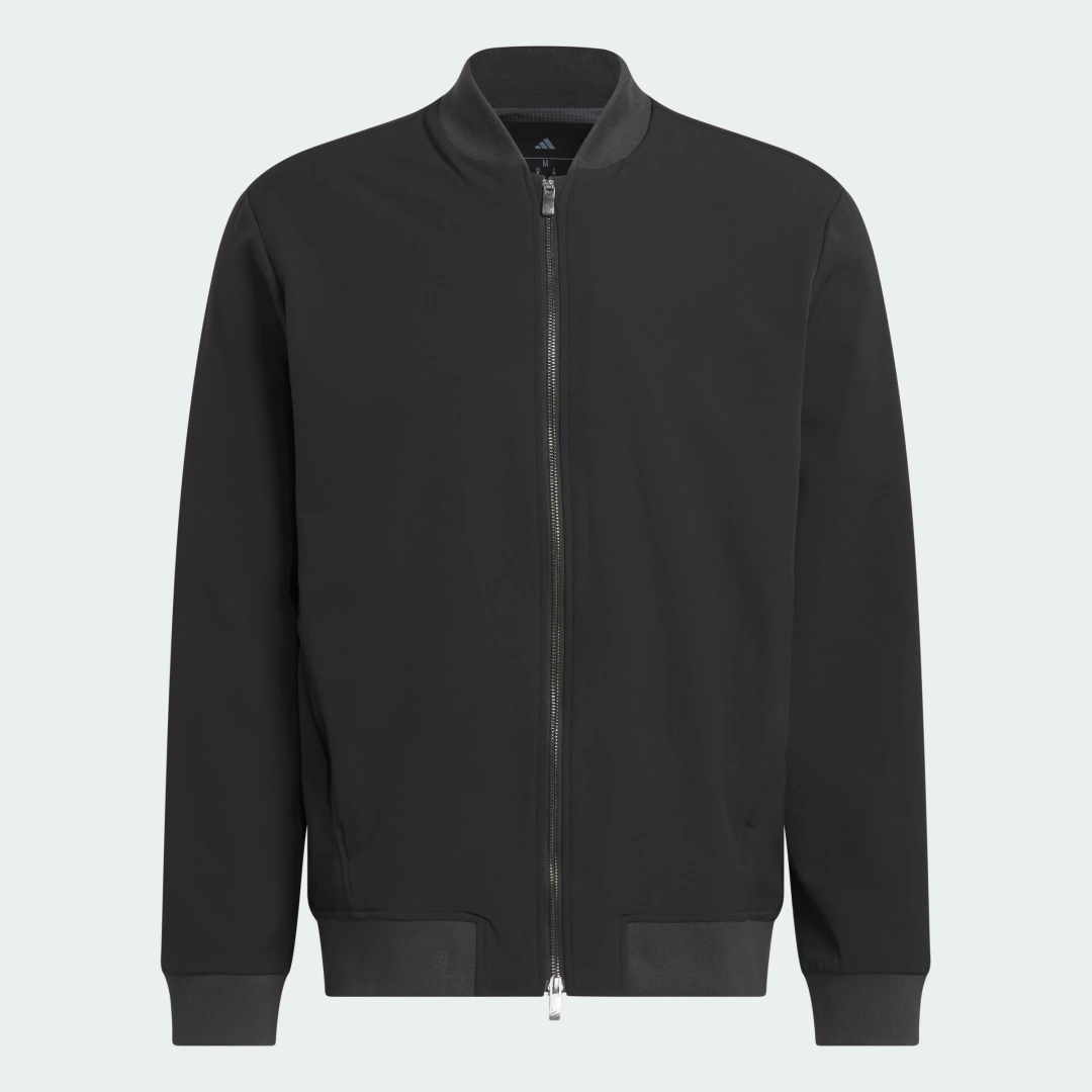 Detalle 2 de Adidas Ultimate365 Elevated Full-Zip Jacket: versatilidad en negro para tus entrenamientos