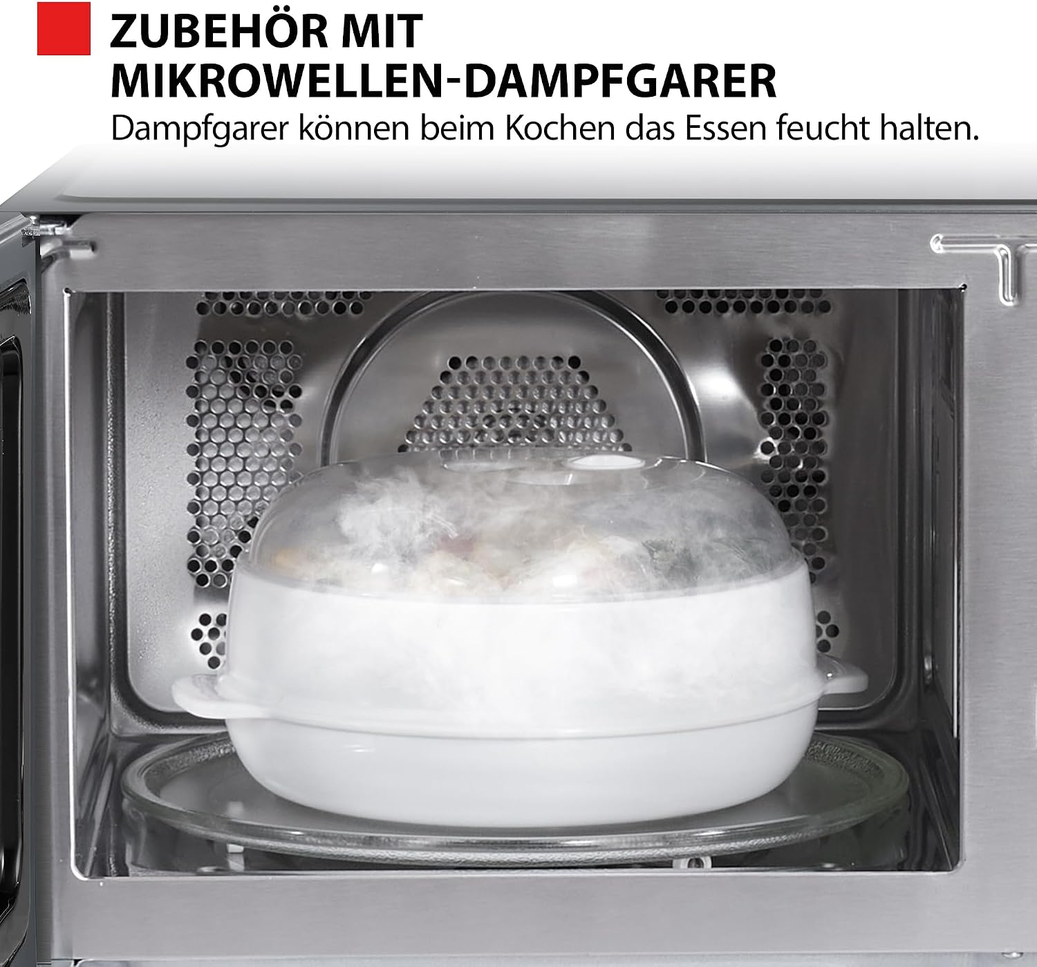 Thumbnail 4 de Toshiba MW3-AC26SFI(MG) Kombi-Mikrowelle 6-in-1 mit Grill, Heißluft, Dampfgarer und Origin Inverter