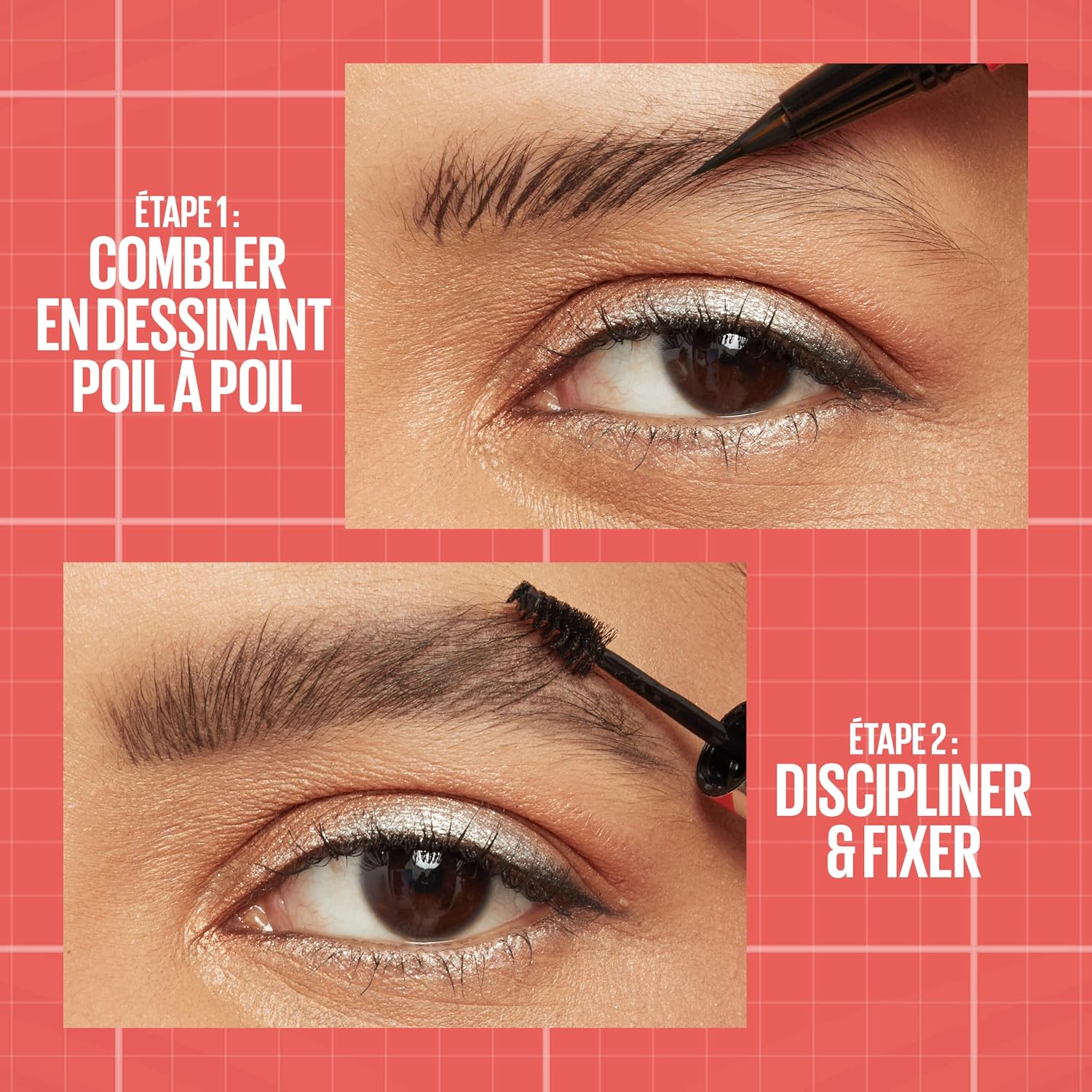 Detalle 2 de Maybelline New York Build a Brow Soft Brown 255 🎨