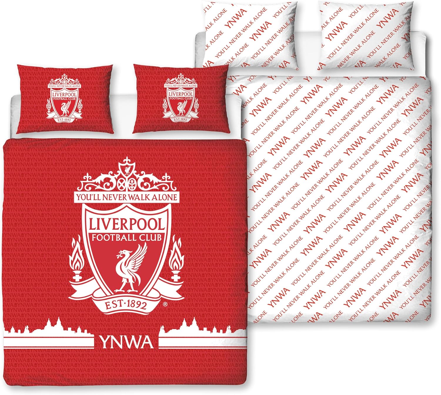 Thumbnail 1 de Liverpool FC Parure de lit double 200 x 200 cm