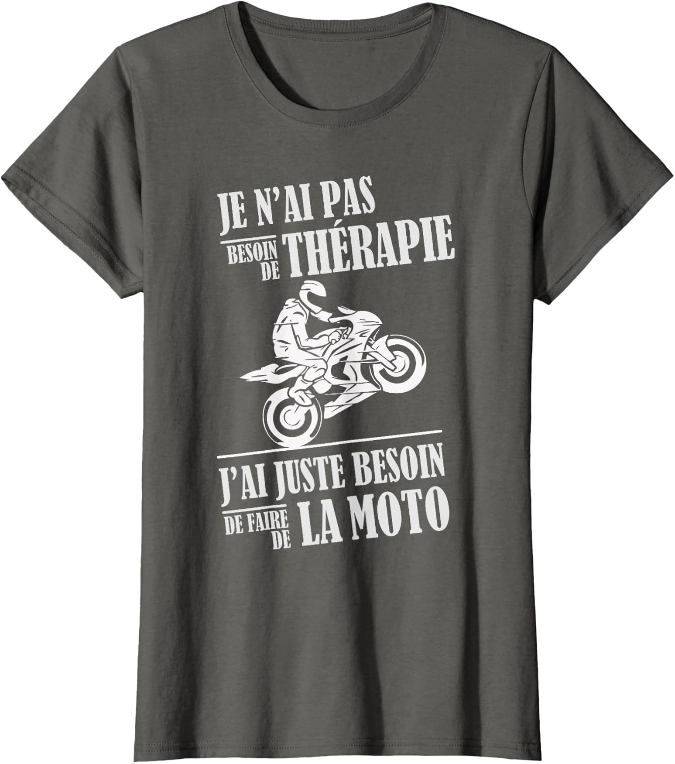 Thumbnail 2 de Tee Shirt Moto Motard Besoin de faire de la Moto