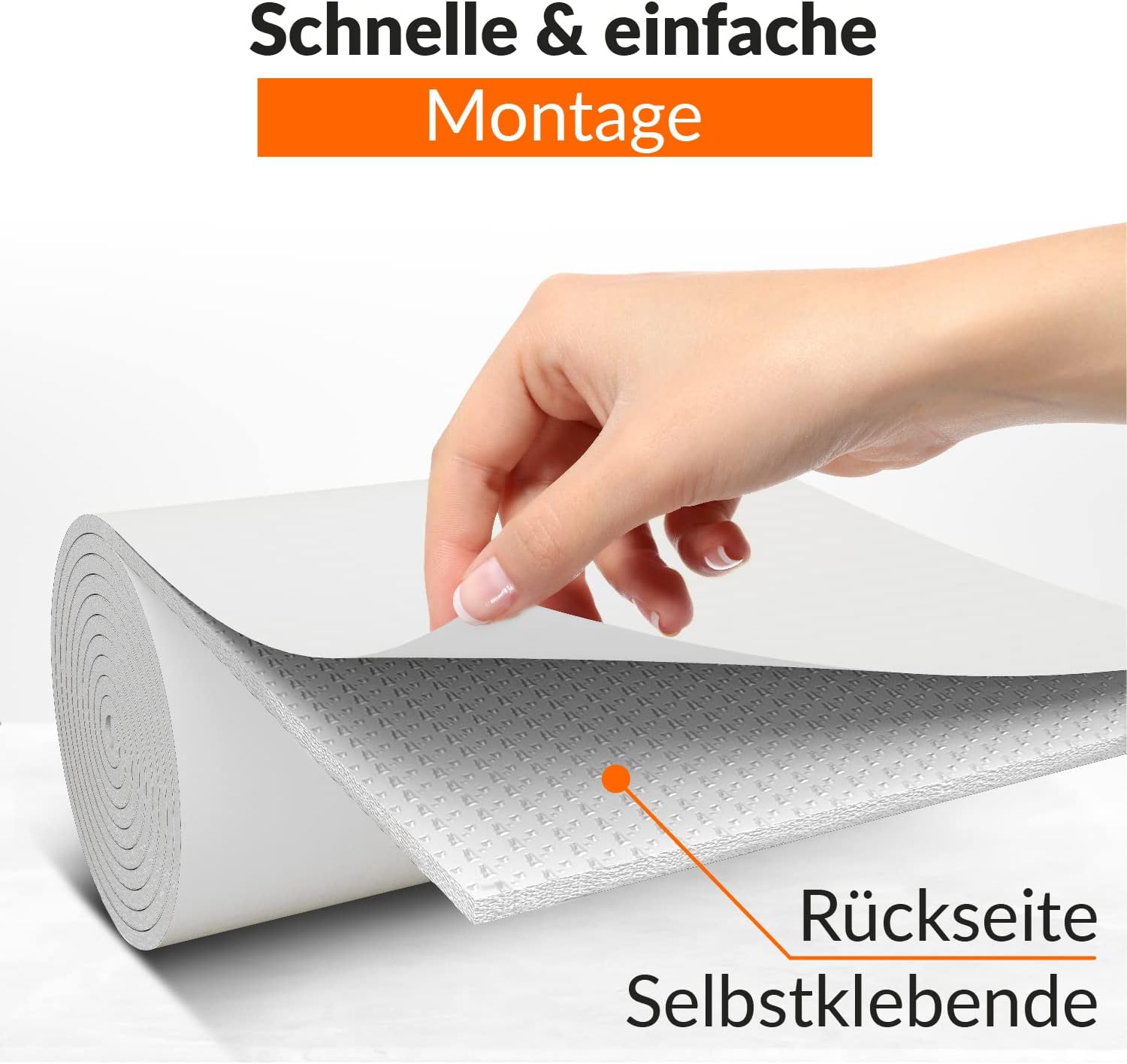 Detalle 2 de Upgrade4cars Garagen-Wandschutz 200 x 20 cm