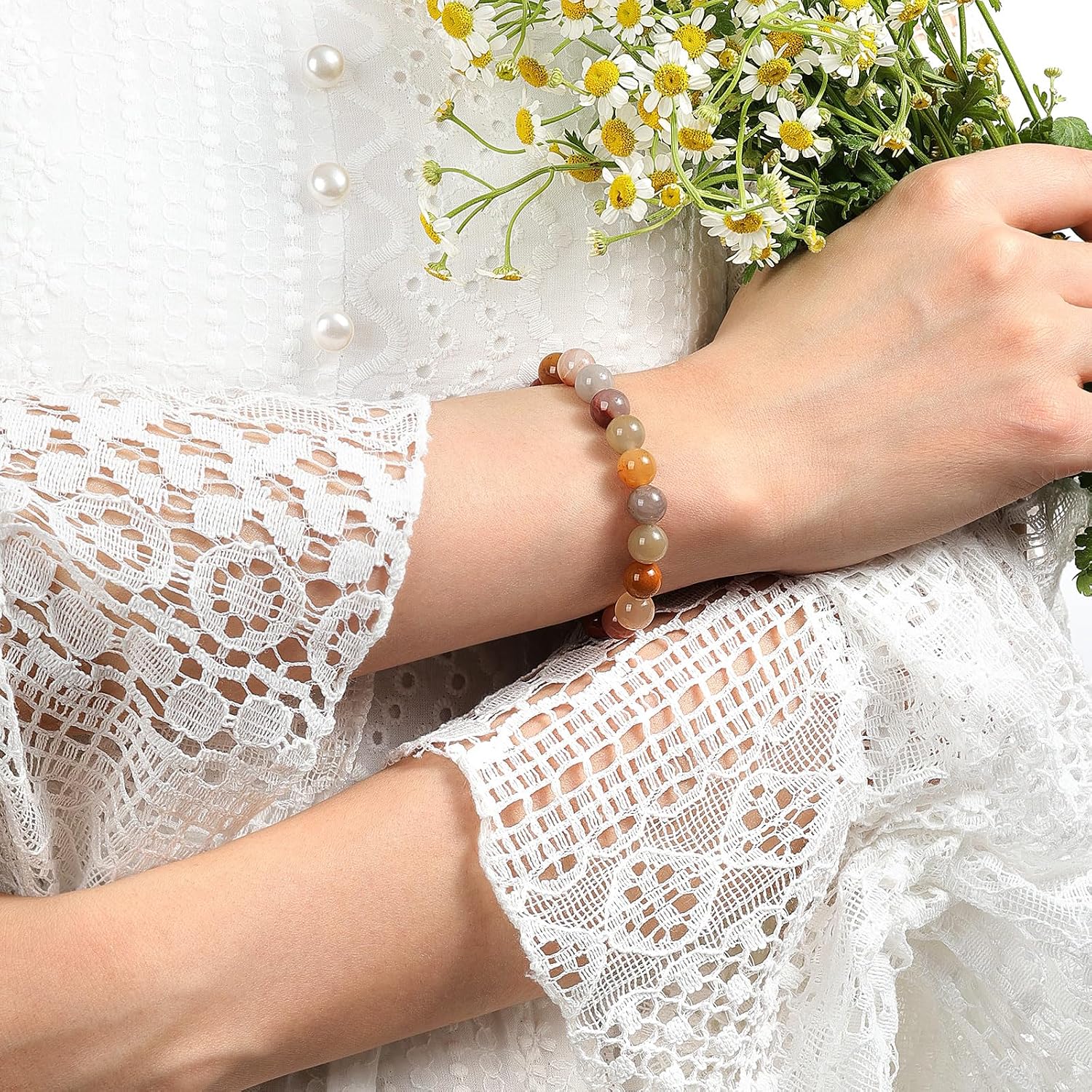 Thumbnail 1 de Landorilo Bracelet Pierre Naturelle 8 mm