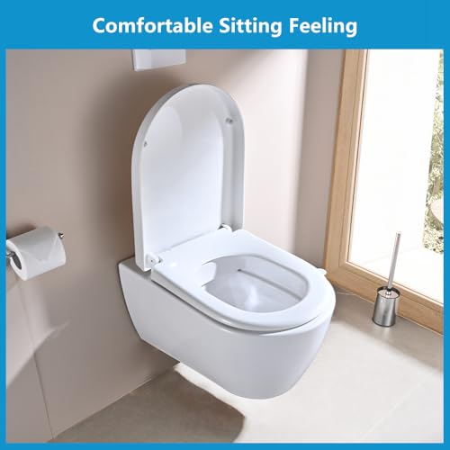 Detalle 2 de YEAUPE PRO Tavoletta WC Forma D Lungo in PP con Maniglia – Bianco