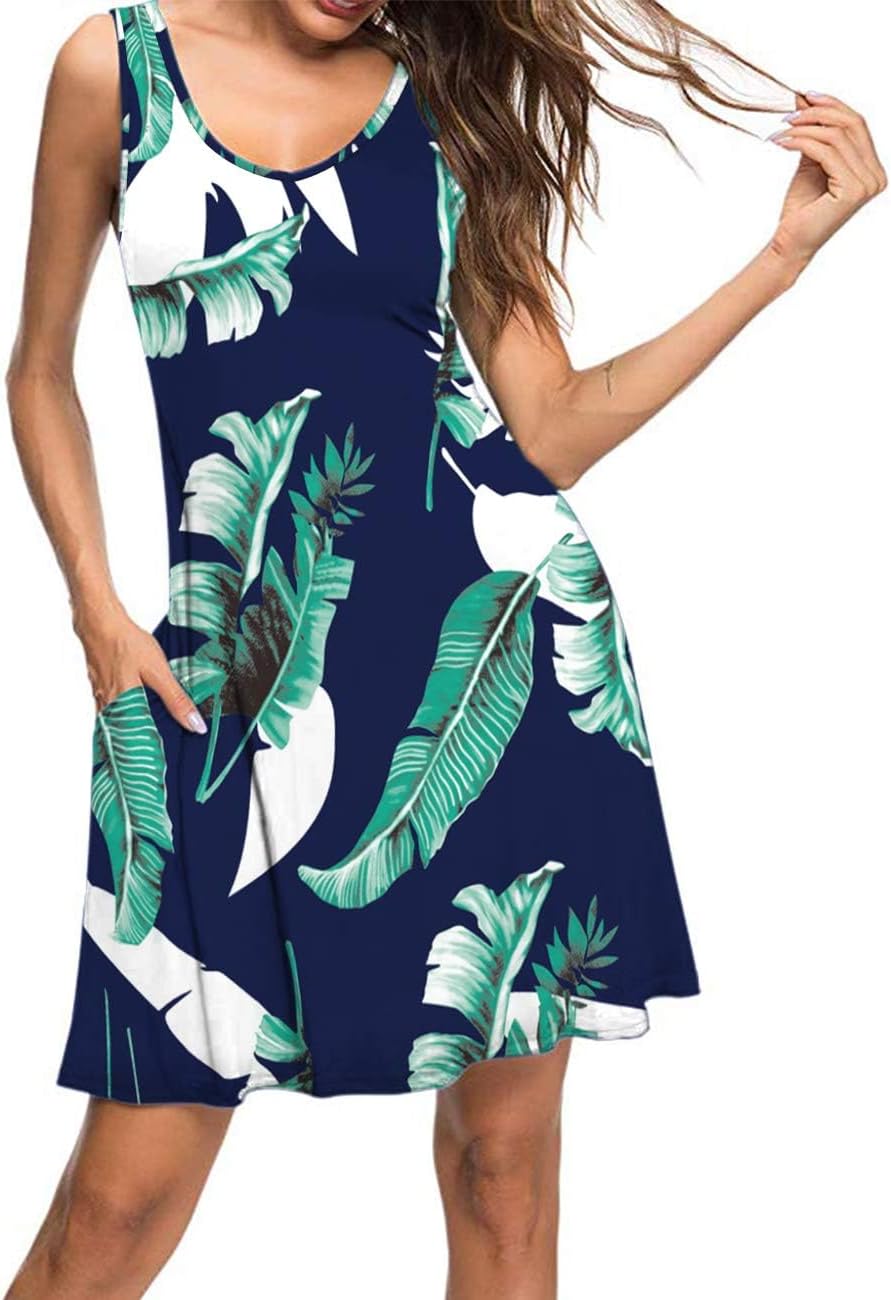 Thumbnail 1 de MISFAY Women's Tank Dress with Side Pockets