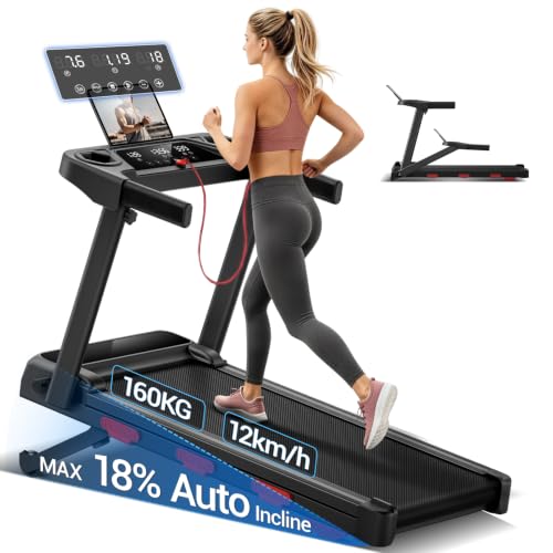 Detalle de UMAY Tapis de Marche Inclinable Auto 12KM/H — compact et silencieux pour l’intérieur