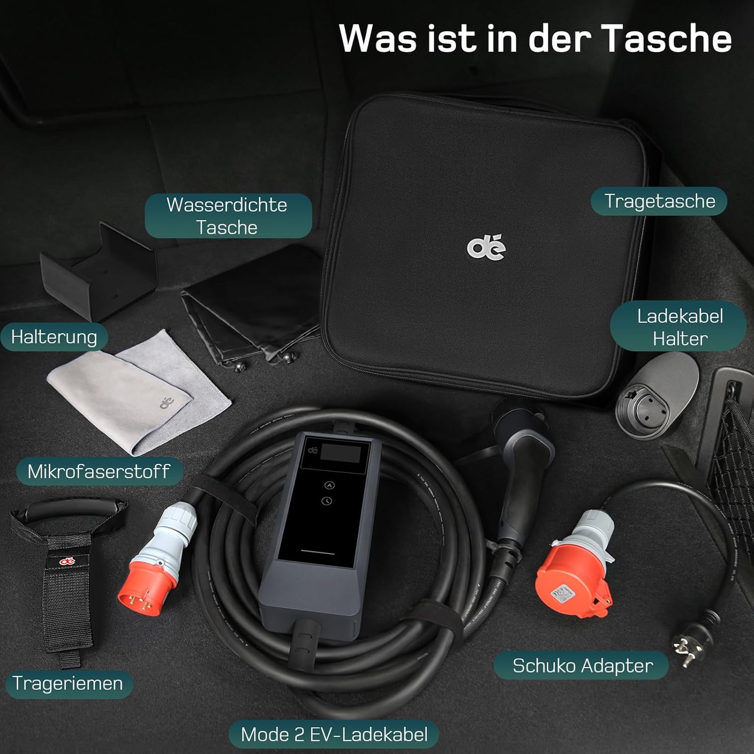 Detalle de de Mobile Wallbox 11 kW mit App