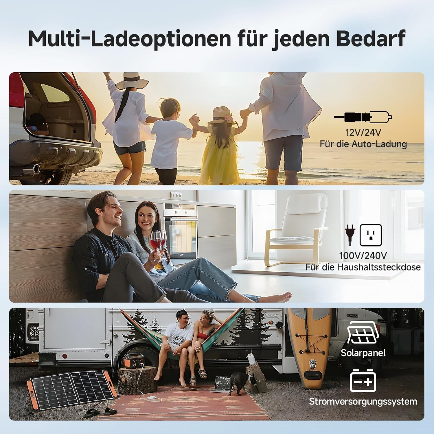 Thumbnail 6 de AAOBOSI Kompressor Kühlbox 25 l für 12V/230V