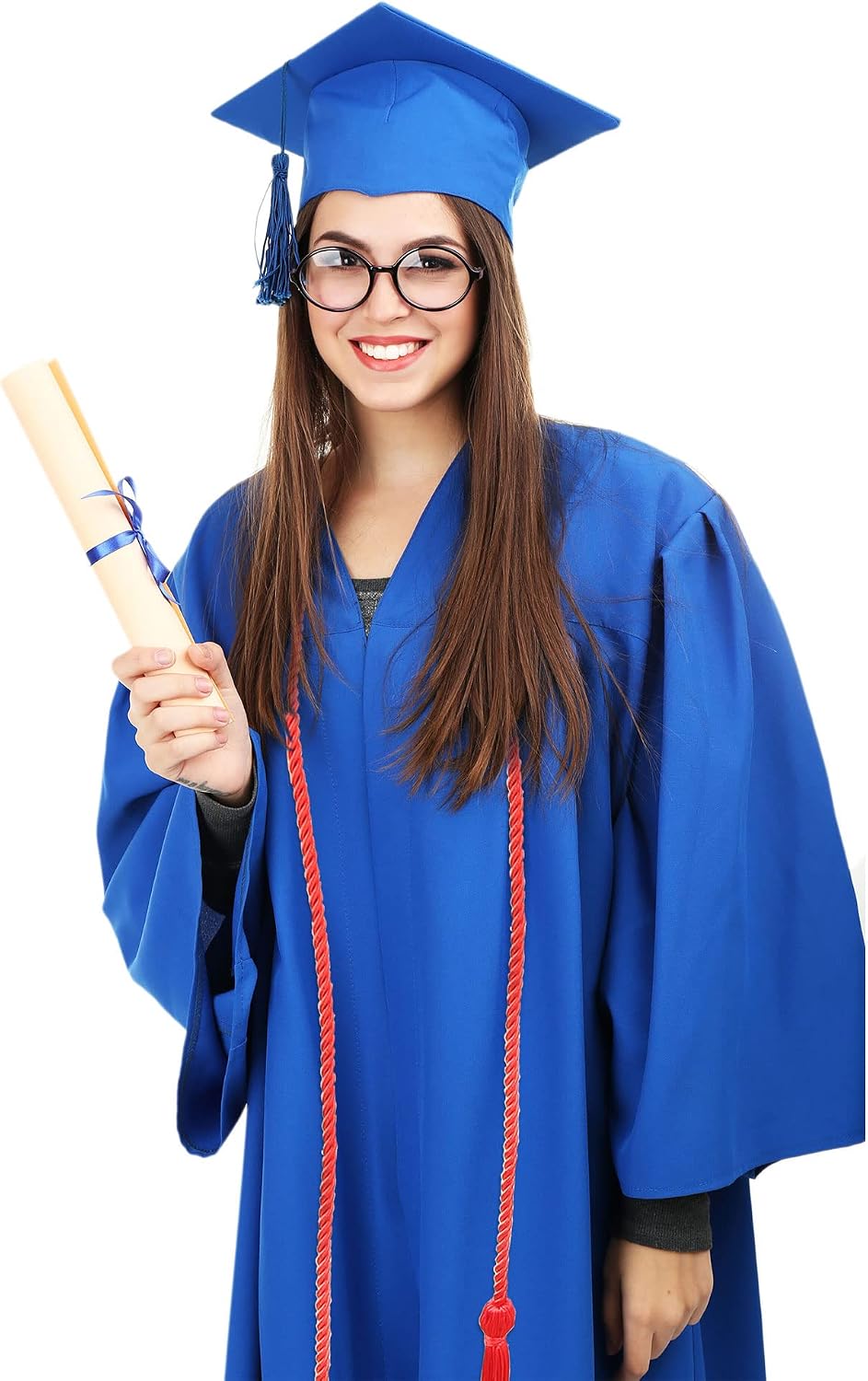 Detalle de Cagemoga Graduation Honor Cords, 12-Piece Set