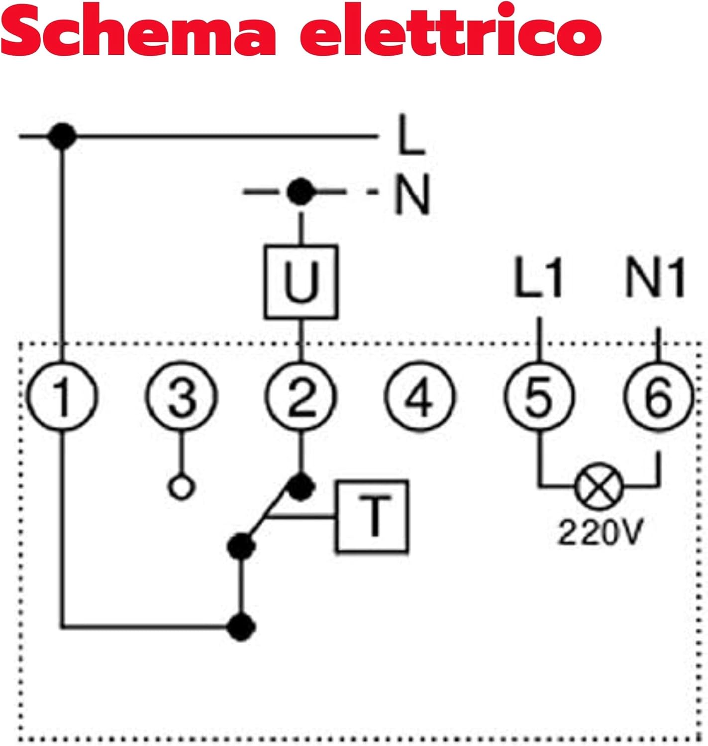Detalle de POLY POOL PP1461 Termostato Ambientale Elettromeccanico 230V con Regolazione +5°C/+30°C